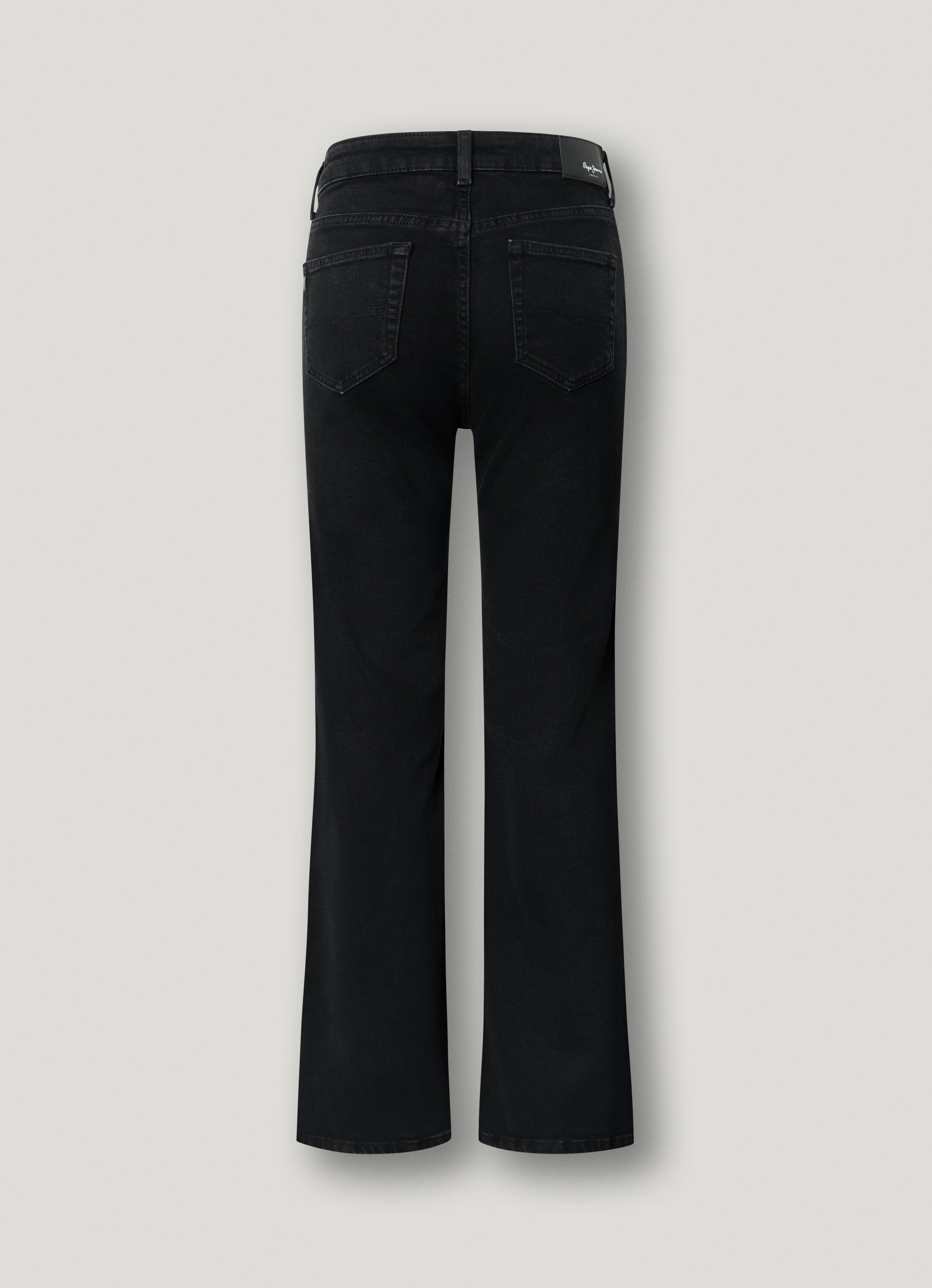 Pepe Jeans Jeans taille haute »WILLA BLK« Flare Leg, mit dekorativen Nieten