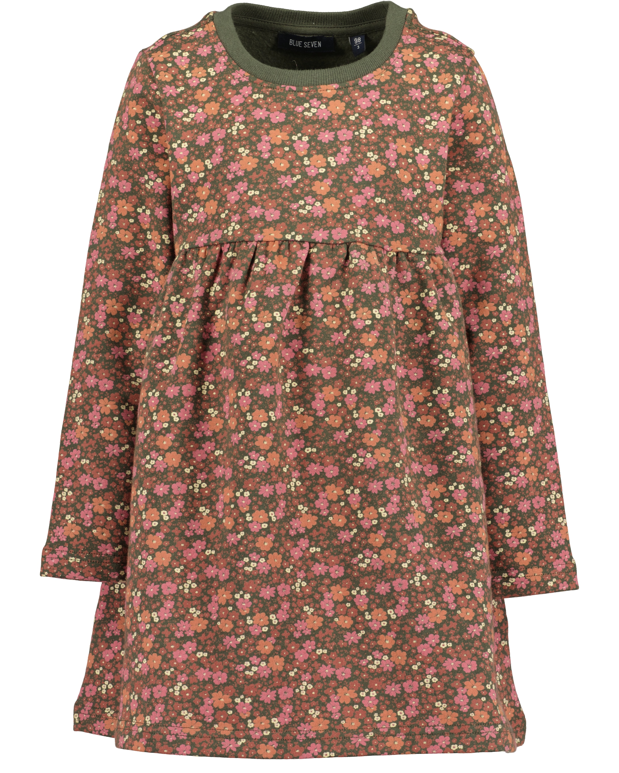 Image of Blue Seven Sweatkleid im wunderschönen Blümchen-Alloverdruck