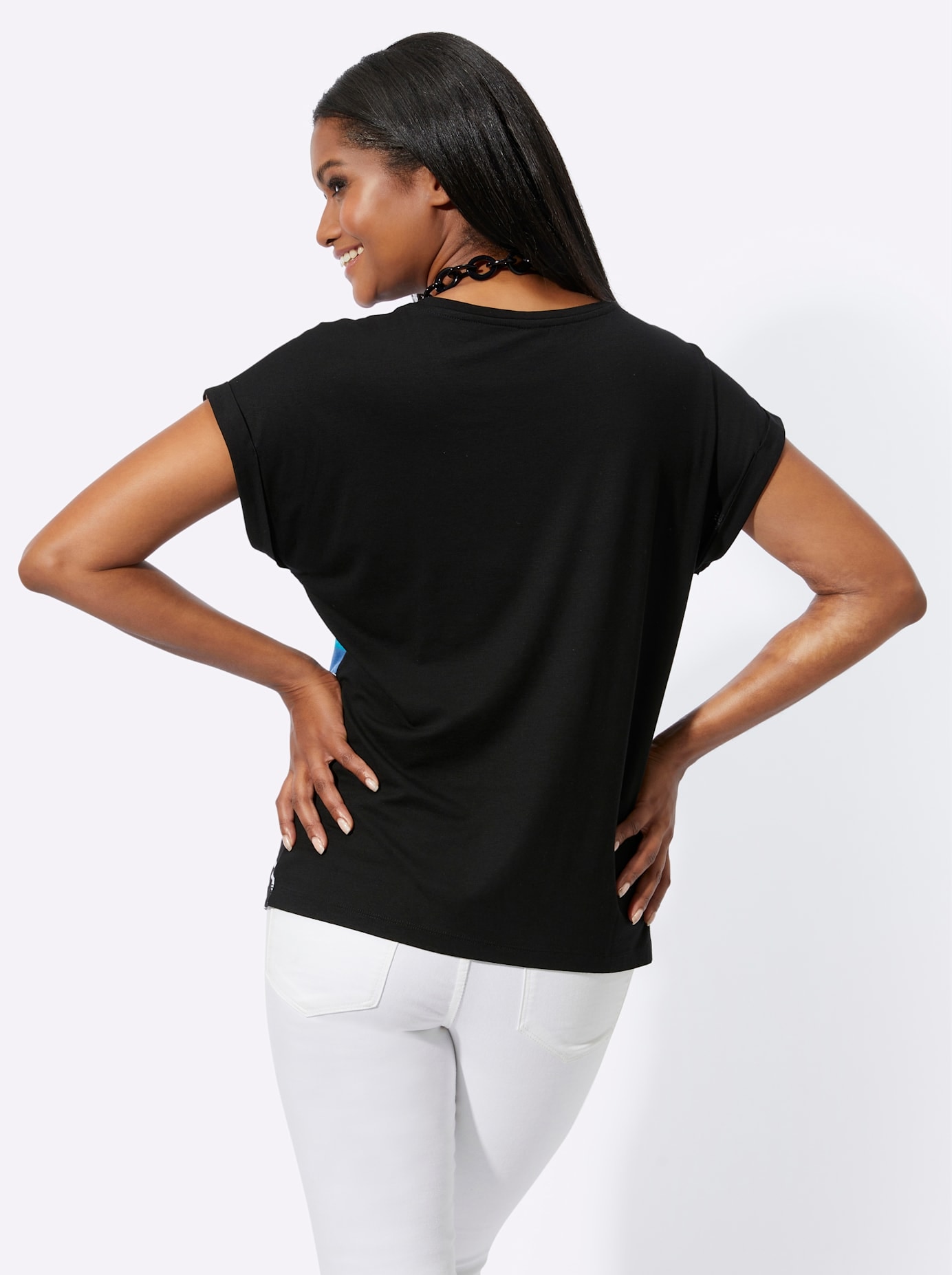 Inspirationen T-shirt à manches courtes »Rundhals-Shirt« 1 cuis