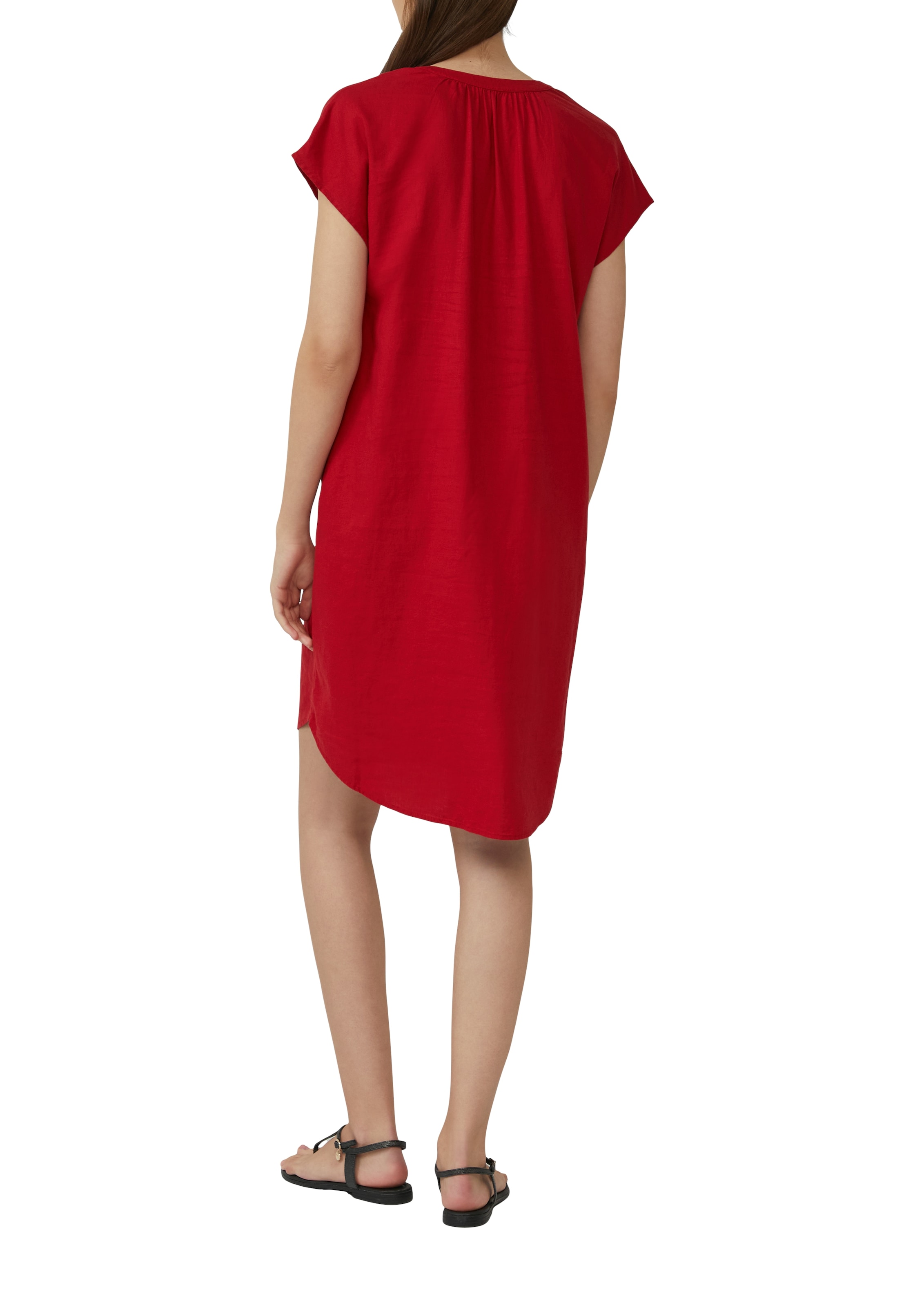 s.Oliver Sommerkleid, mit überschnittenen Schultern
