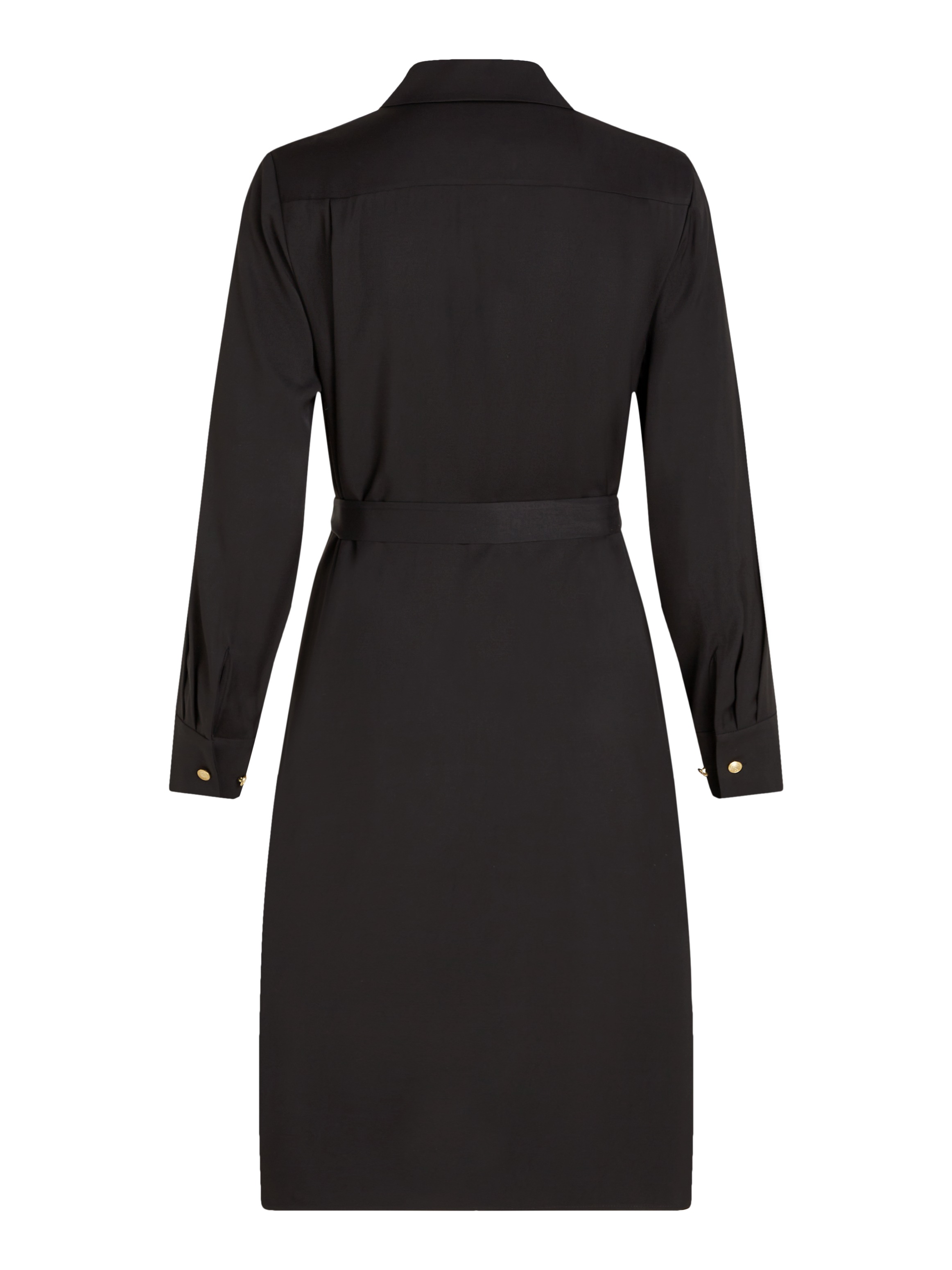 Tommy Hilfiger Hemdblusenkleid »FLUID VISCOSE SHIRT DRESS«, fliessende Viskose Qualität