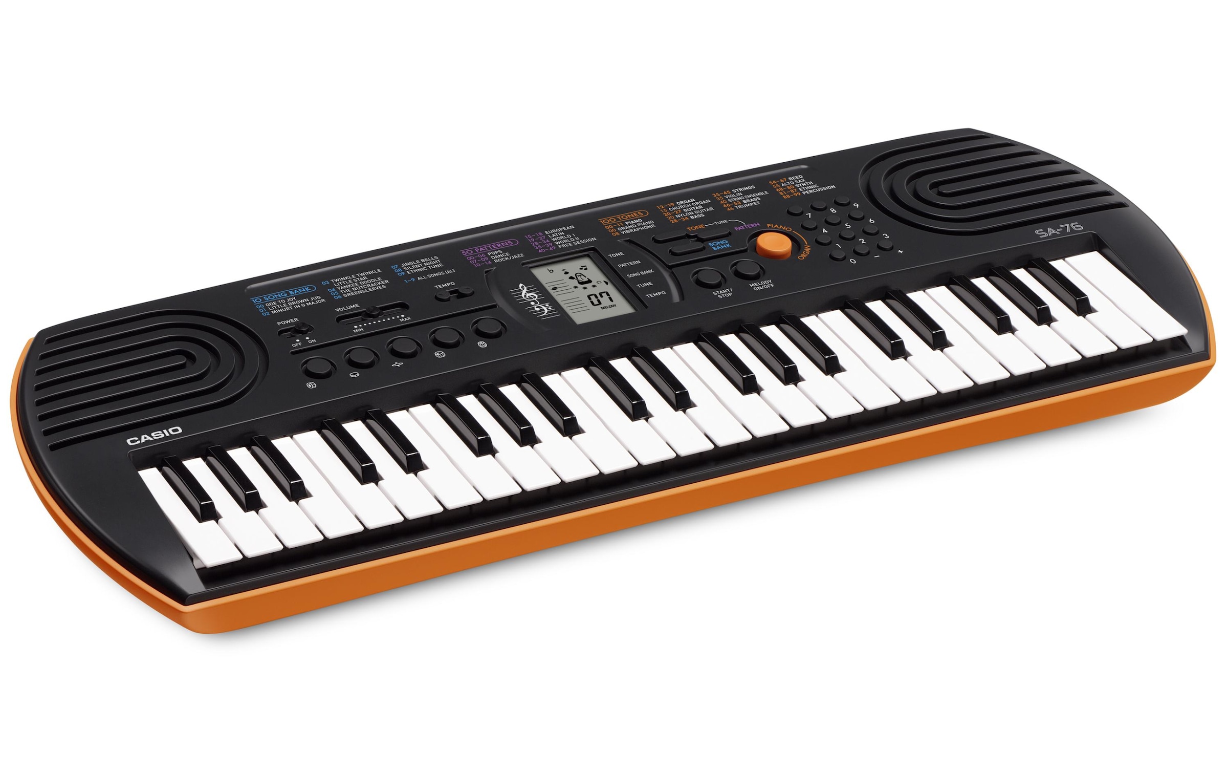 CASIO Keyboard »Mini-Keyboard, SA-76«, mit 44 Minitasten