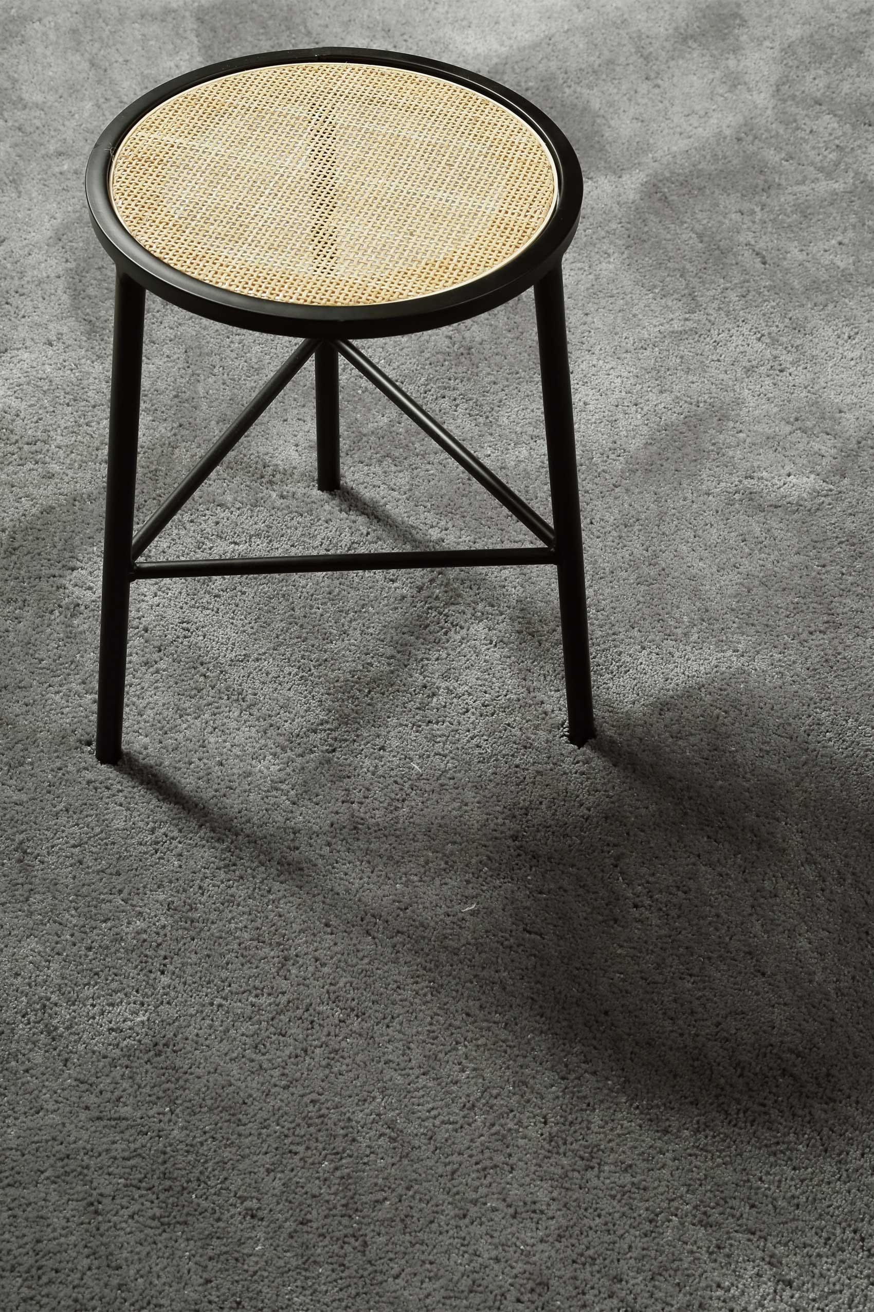 Homie Living Teppich »Pisa« rund 25 mm Höhe Hochflor, Microfaser, uni, weich, Shaggy, Wohnzimmer, Schlafzimmer