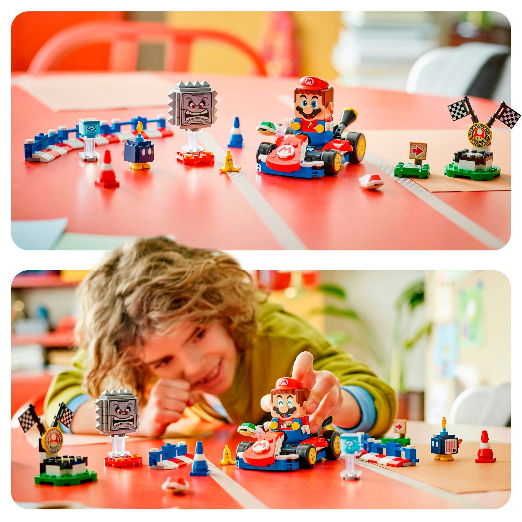 LEGO® Pions de construction »Mario Kart – Interaktiver LEGO Mario & Standard-Kart (72043)« LEGO Super Mario; Made in Europe