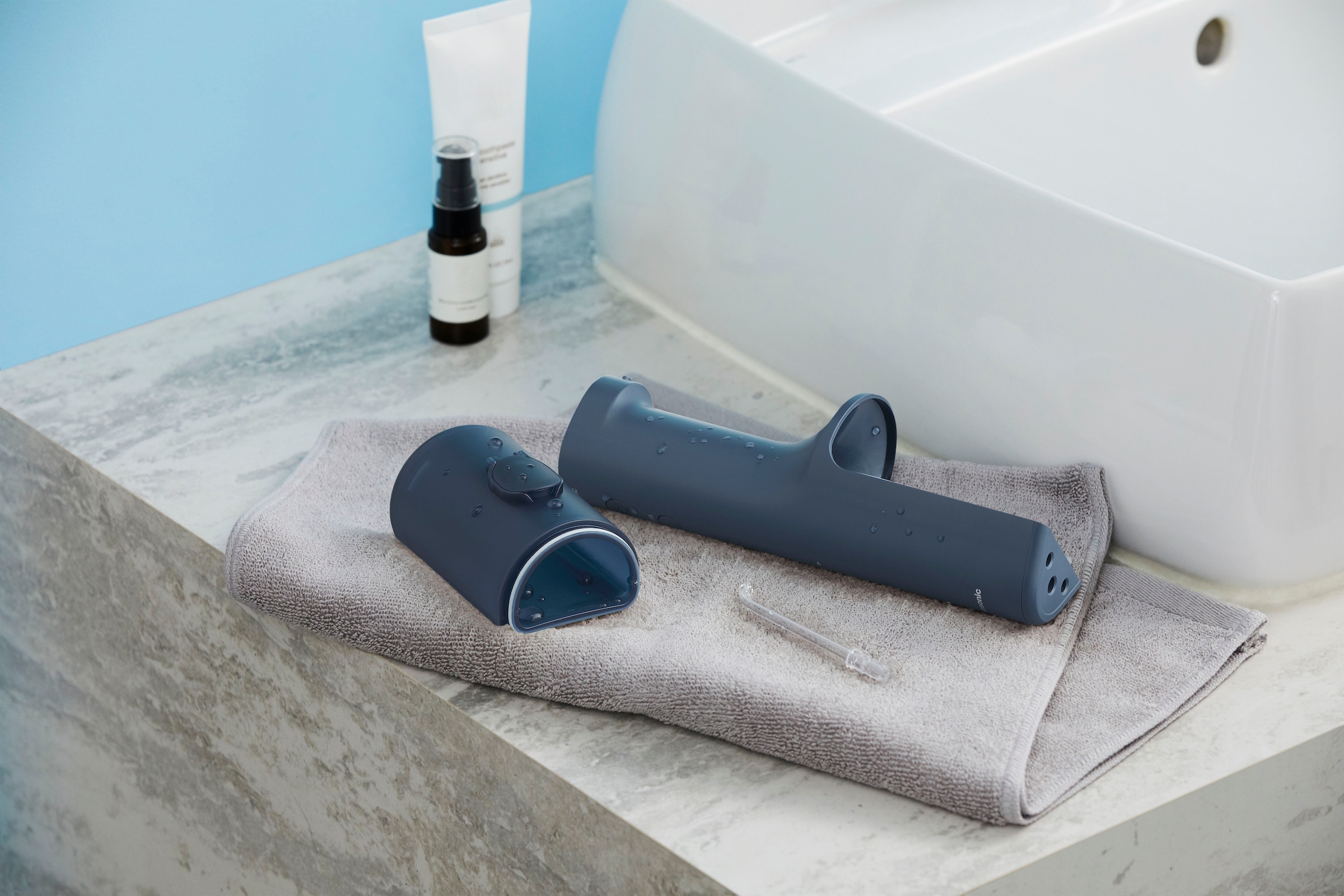 Panasonic Douche buccale »EW-DJ66-A303« 2 cuis Aufsätze Kabellos, Ultraschall-Technologie, 5 Stufen, 200 ml Wassertank