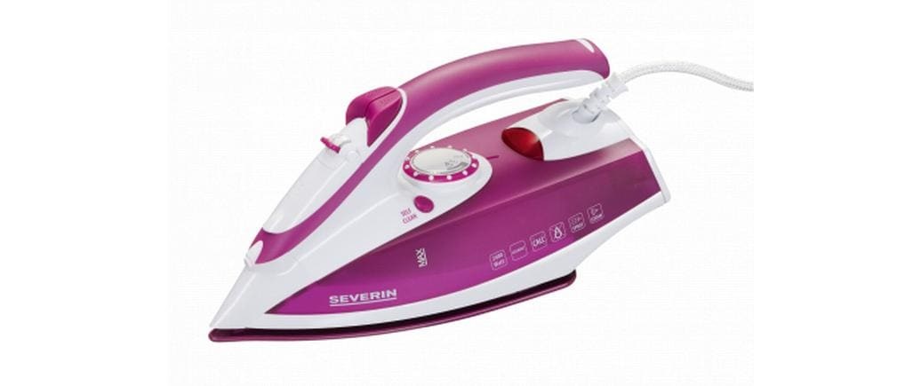 Image of Severin Dampfbügeleisen "BA 3243 Violett/Weiss" 2400 W