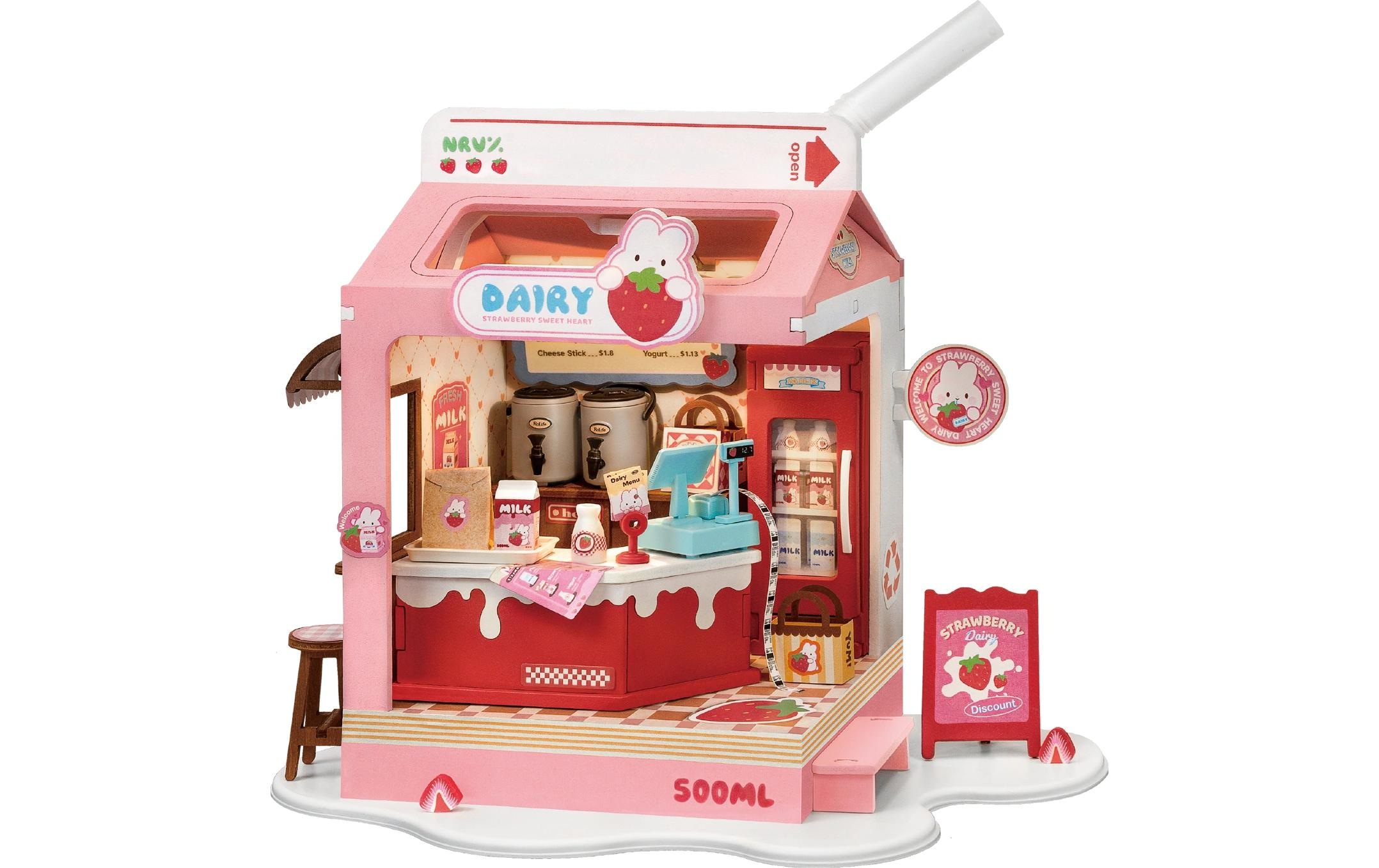   Kit de modèles réduits »RoboTime Erdbeer Milchkarton«