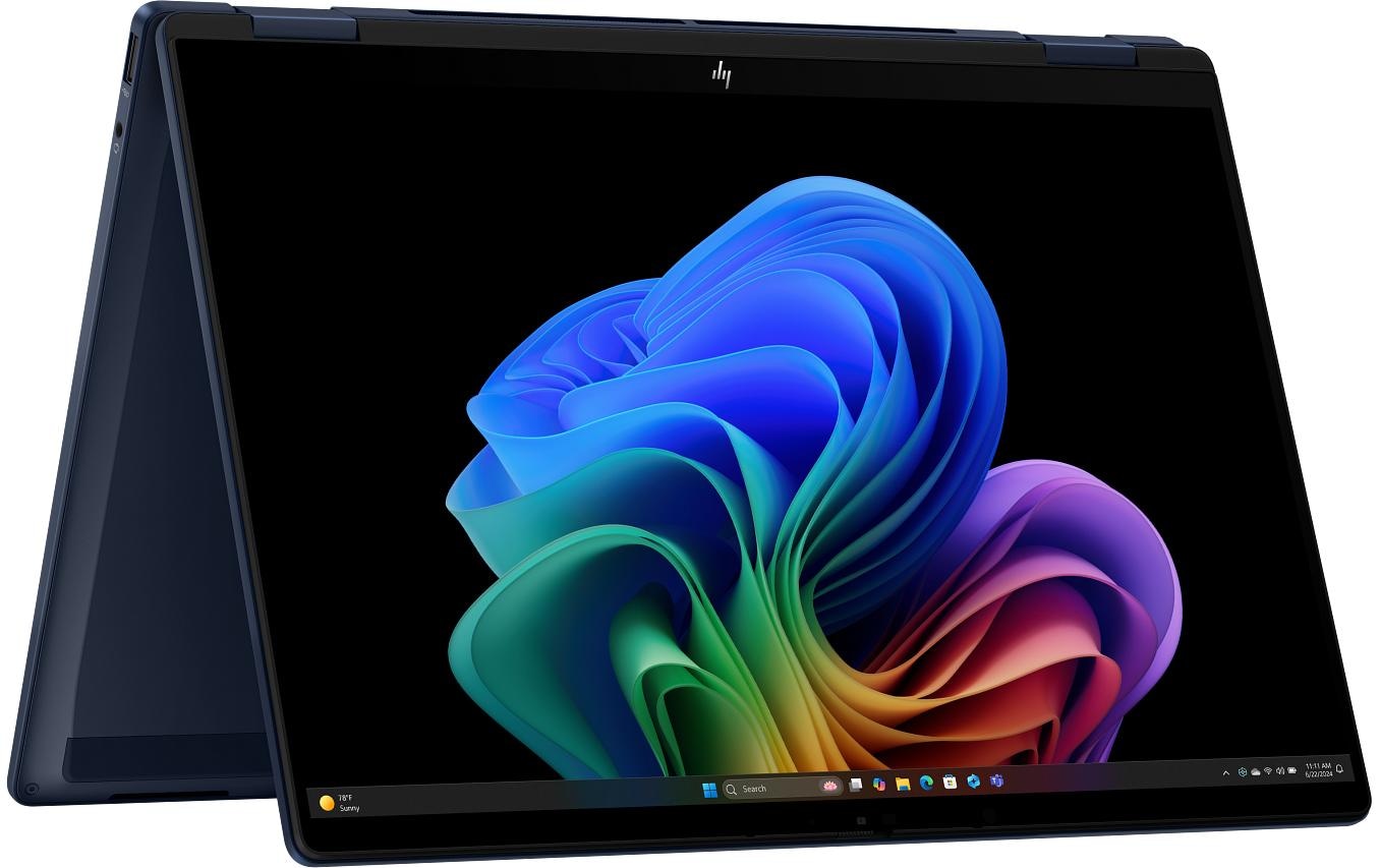 HP Notebook »Omnibook X Flip 14 Next Gen AI PC BN4J3EA«, / 14 Zoll, Intel, Core Ultra 5, Active Pen Support, Webcam