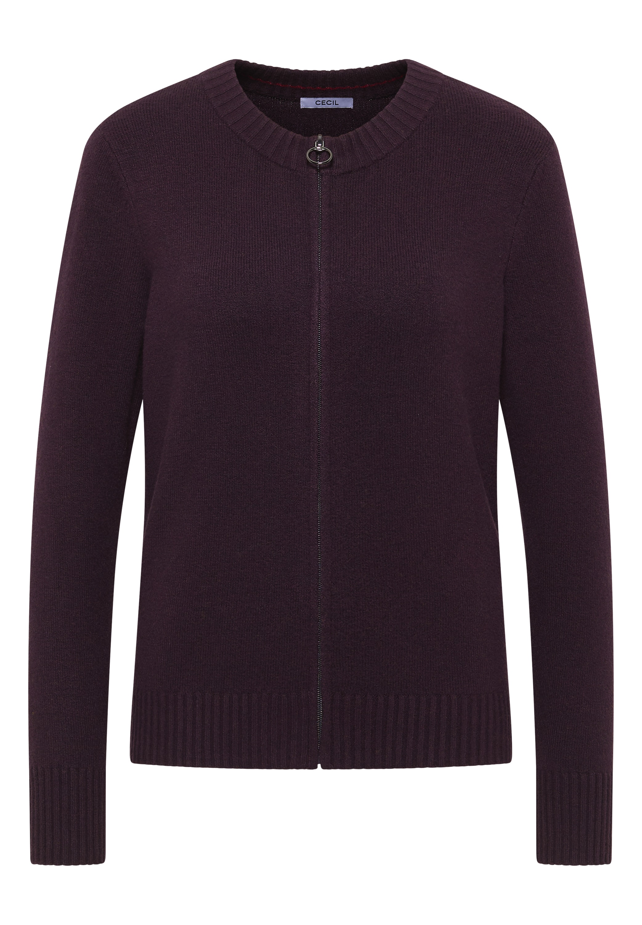 Cecil Cardigan mit Rippbündchen