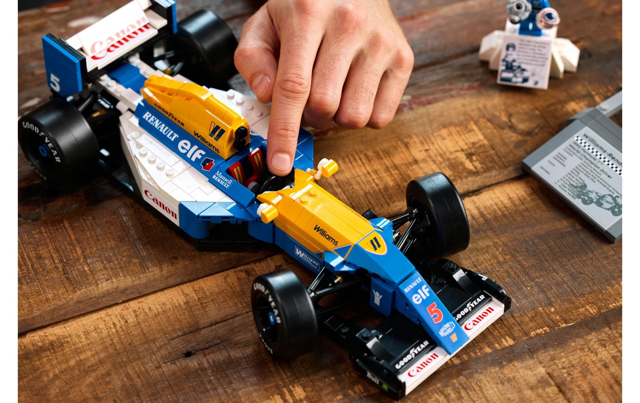 LEGO® Spielbausteine »Icons Williams Racing FW14B mit Nigel Mansell 10353«
