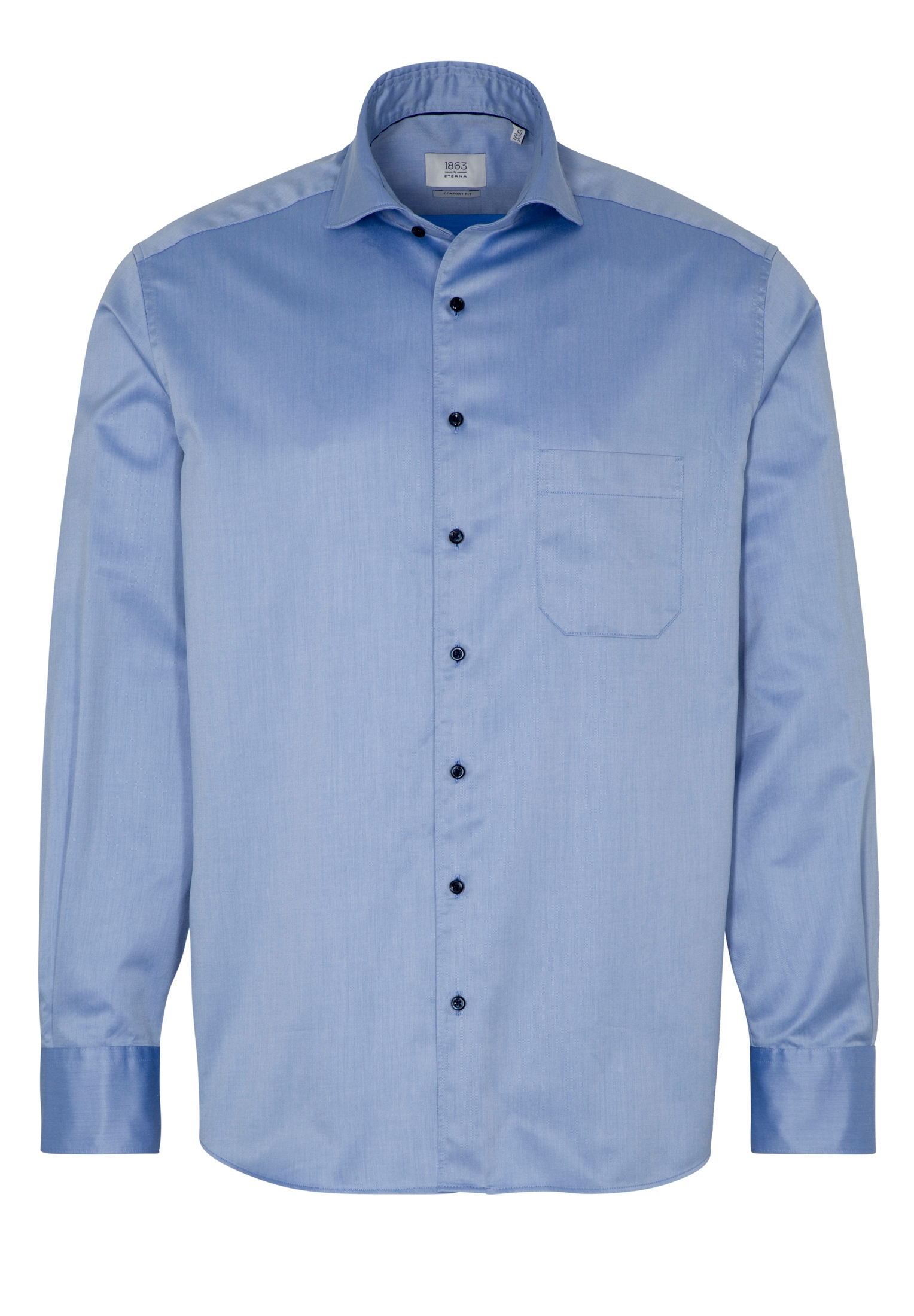 Eterna Langarmhemd »COMFORT FIT« EASY IRON (bügelleicht)