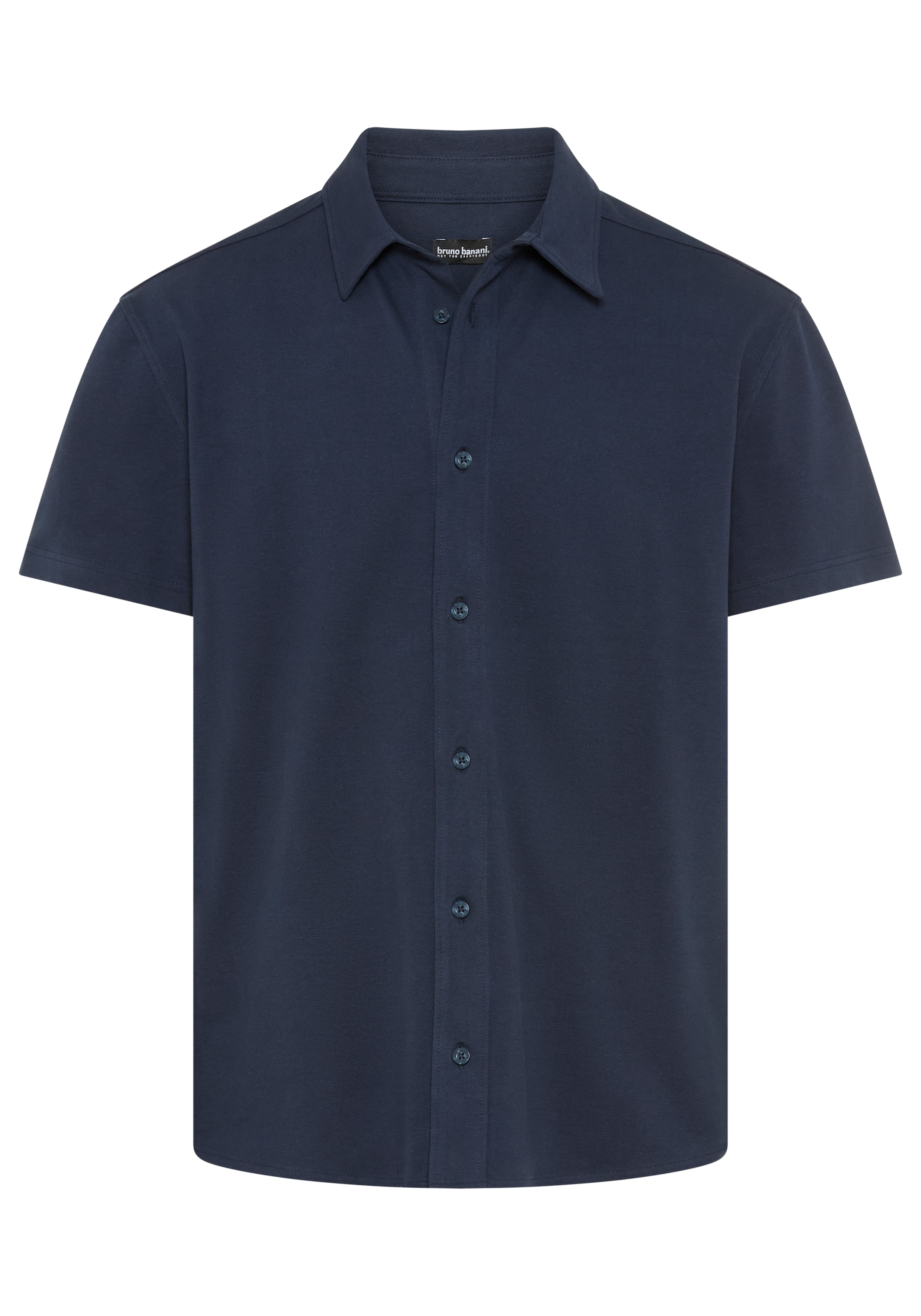 Bruno Banani Kurzarmhemd »Jersey« Kurzarm, für verschiedene Anlässe, aus Baumwolle und Elasthan