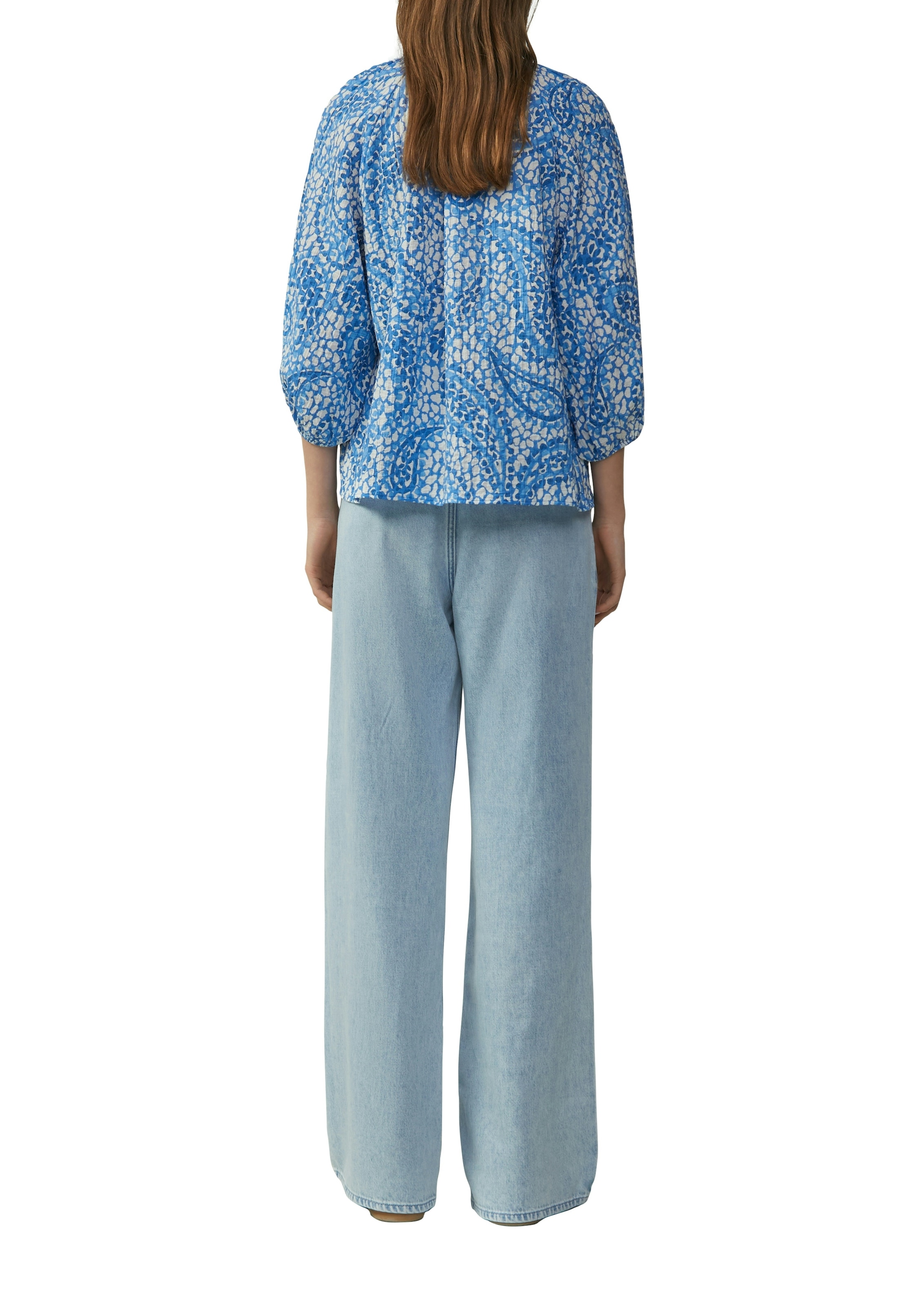 s.Oliver Blouse classique avec imprimé intégral