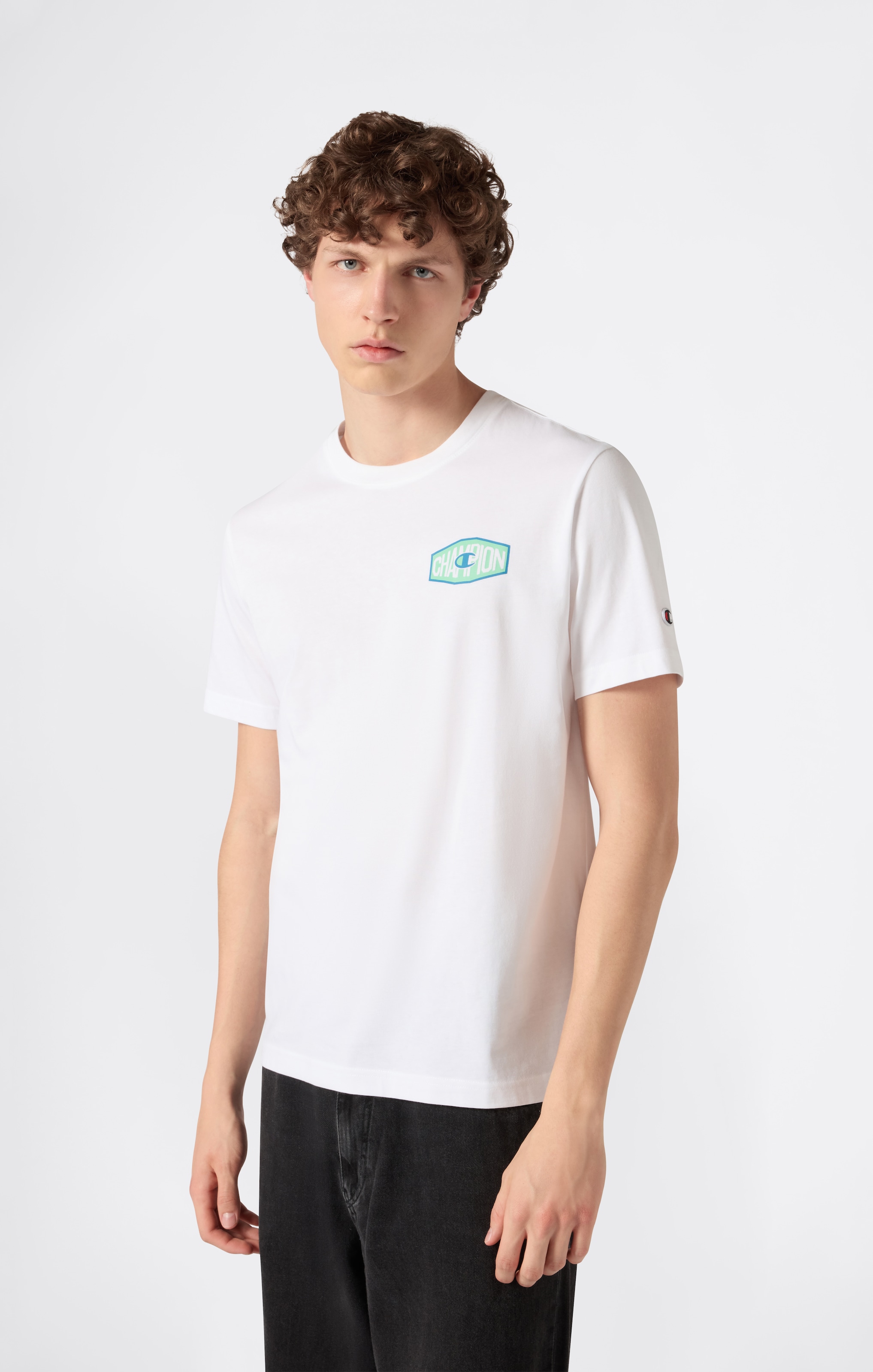 Champion T-Shirt »Graphic T- Shirt« aus Baumwolle, für Erwachsene geeignet