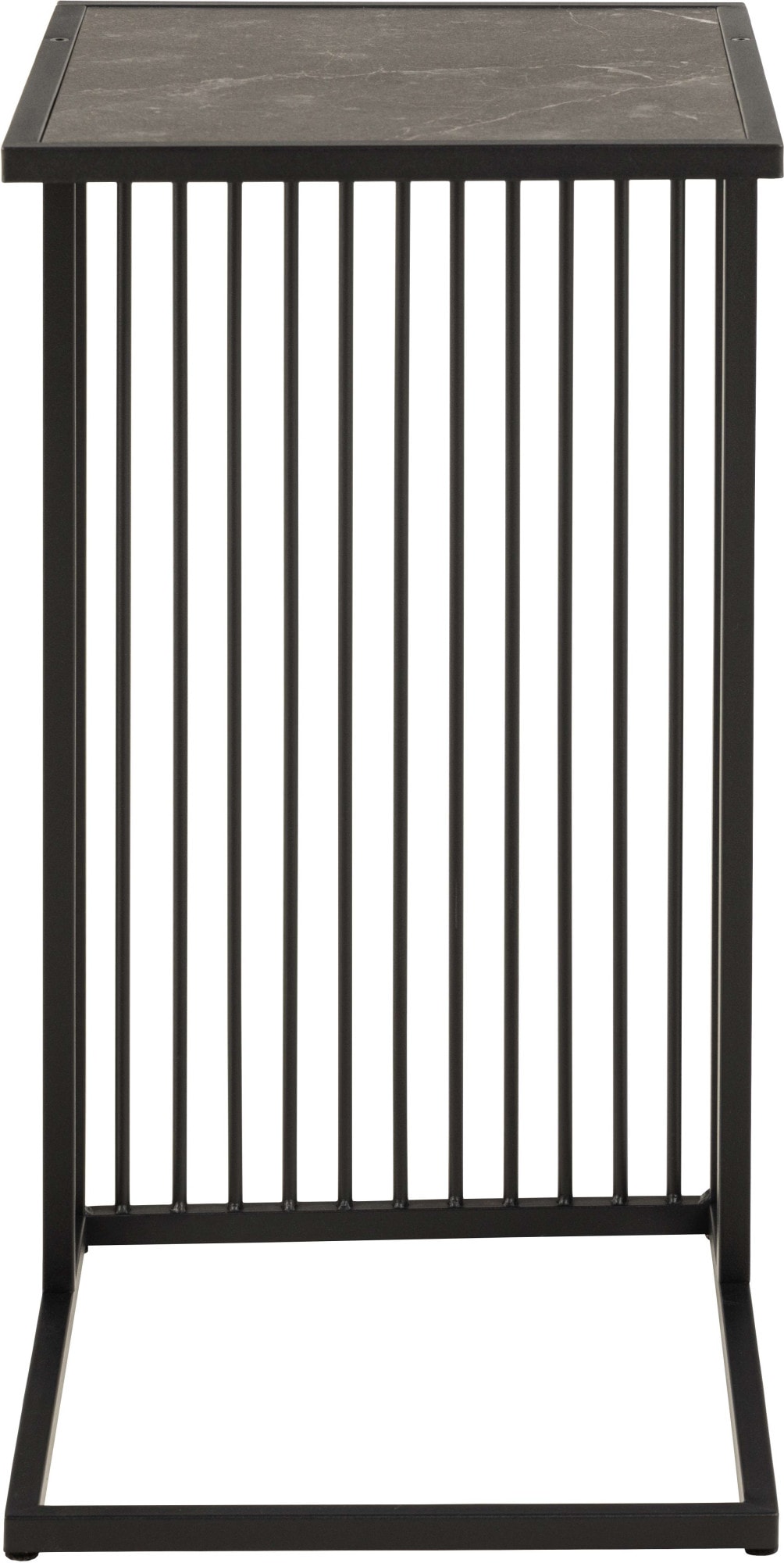 ACTONA GROUP Couchtisch »Strington Beistelltisch, Belastbarkeit bis 20 kg, verschiedene Grössen« Ecktisch, Metalllamellen, in verschiedene Tischplatten, pflegeleicht