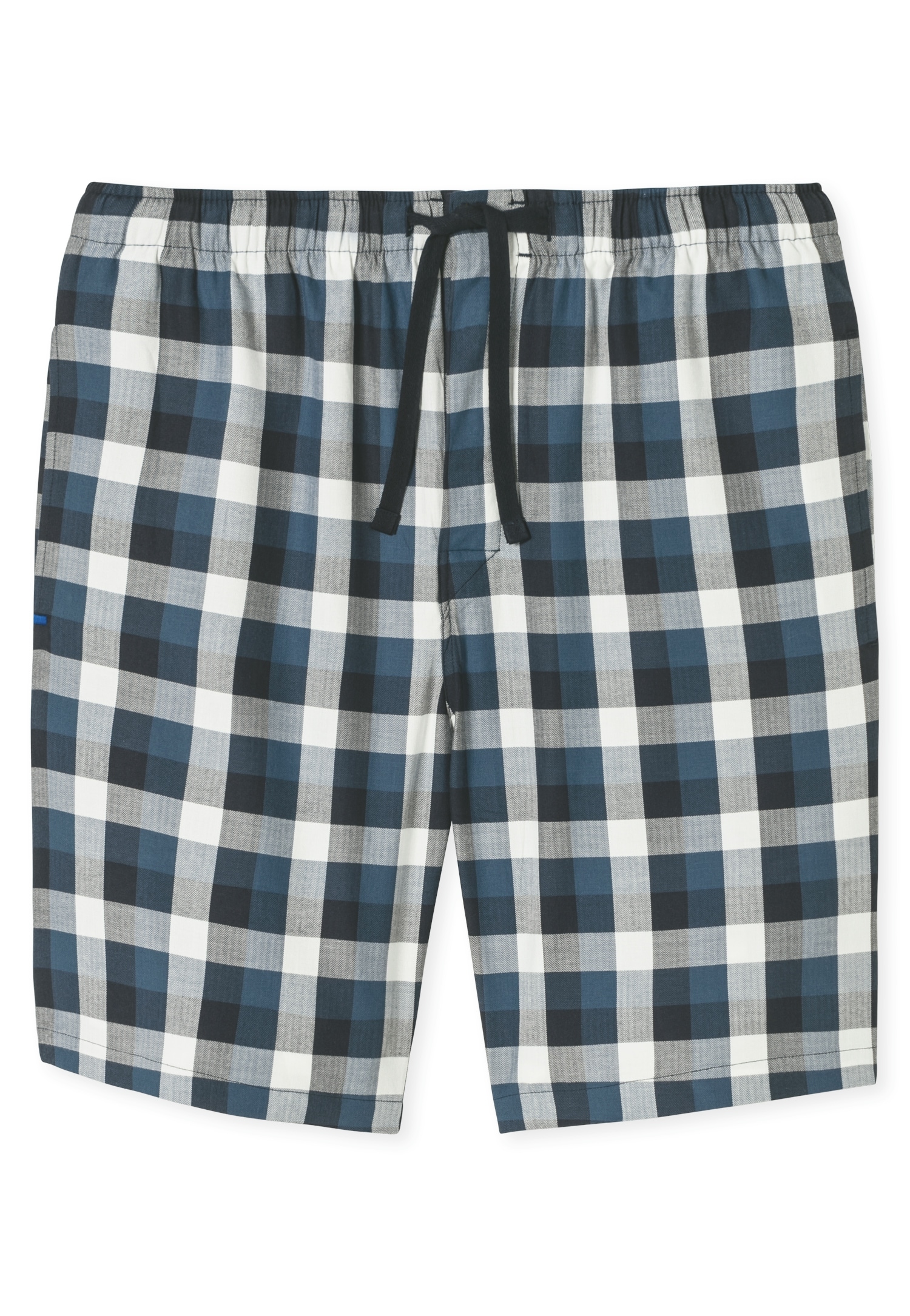 Schiesser Pyjamashorts »Mix + Relax«  kariert, Gummizug, Bindeband