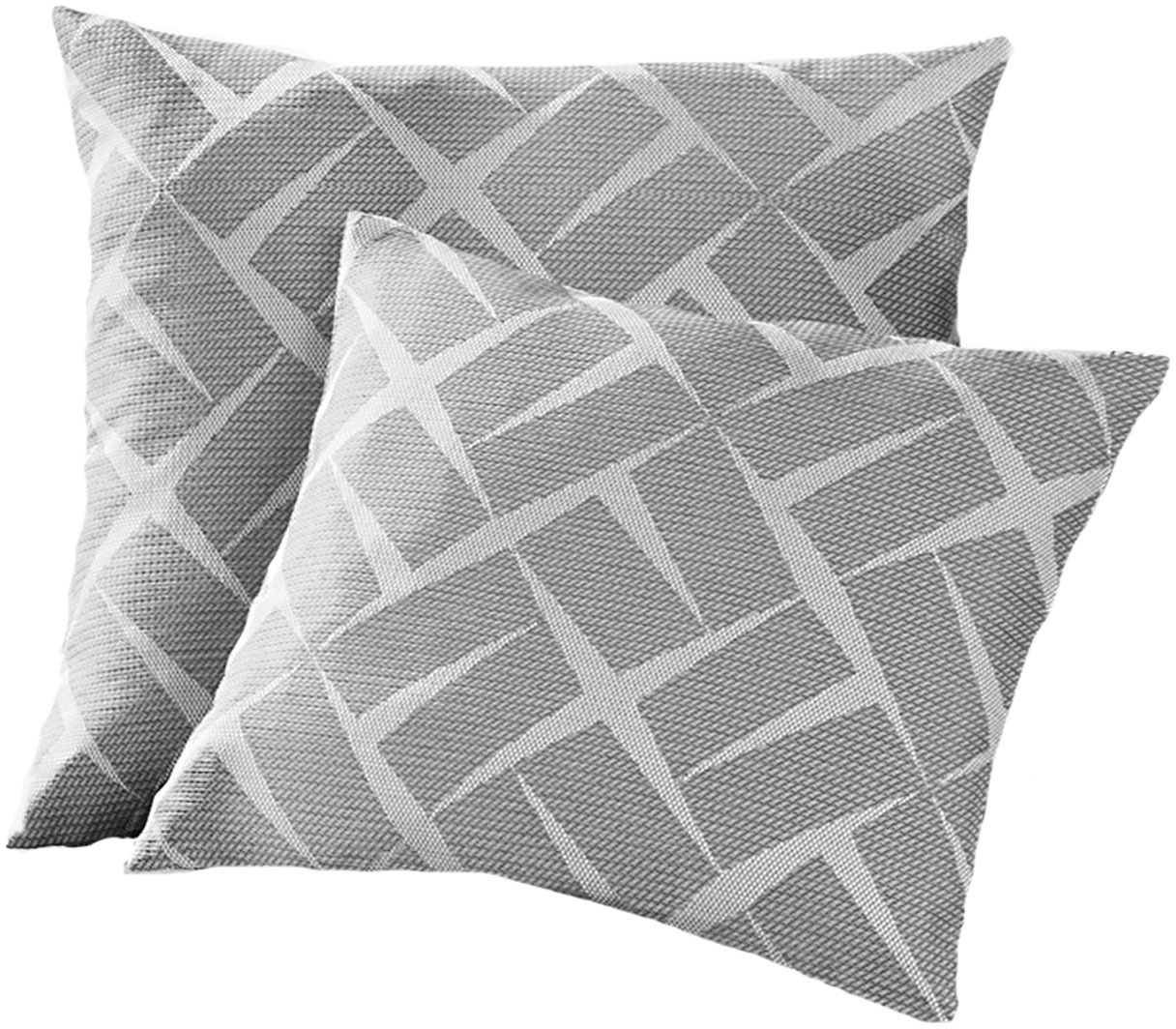Image of Weckbrodt Dekokissen "Jasper" Kissenhülle, Jacquard, strukturierte Oberfläche,3D Effekt,ohne Füllung