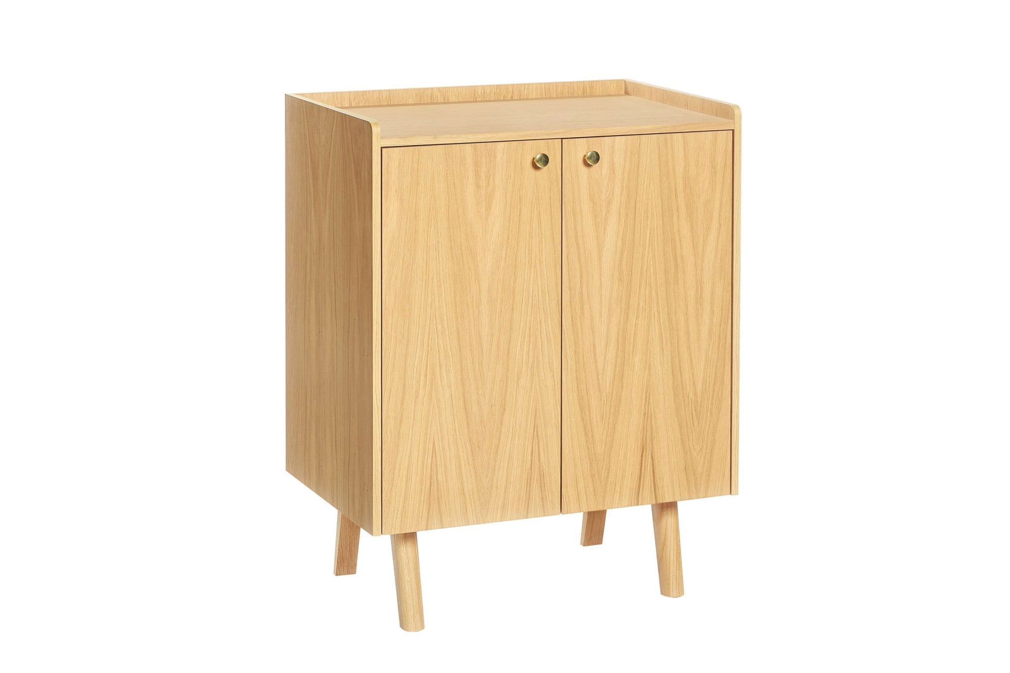 Image of Woodman Kommode "Nice" Breite 75 cm, 2-türig, mit Echtholzfurnier aus Eiche, FSC