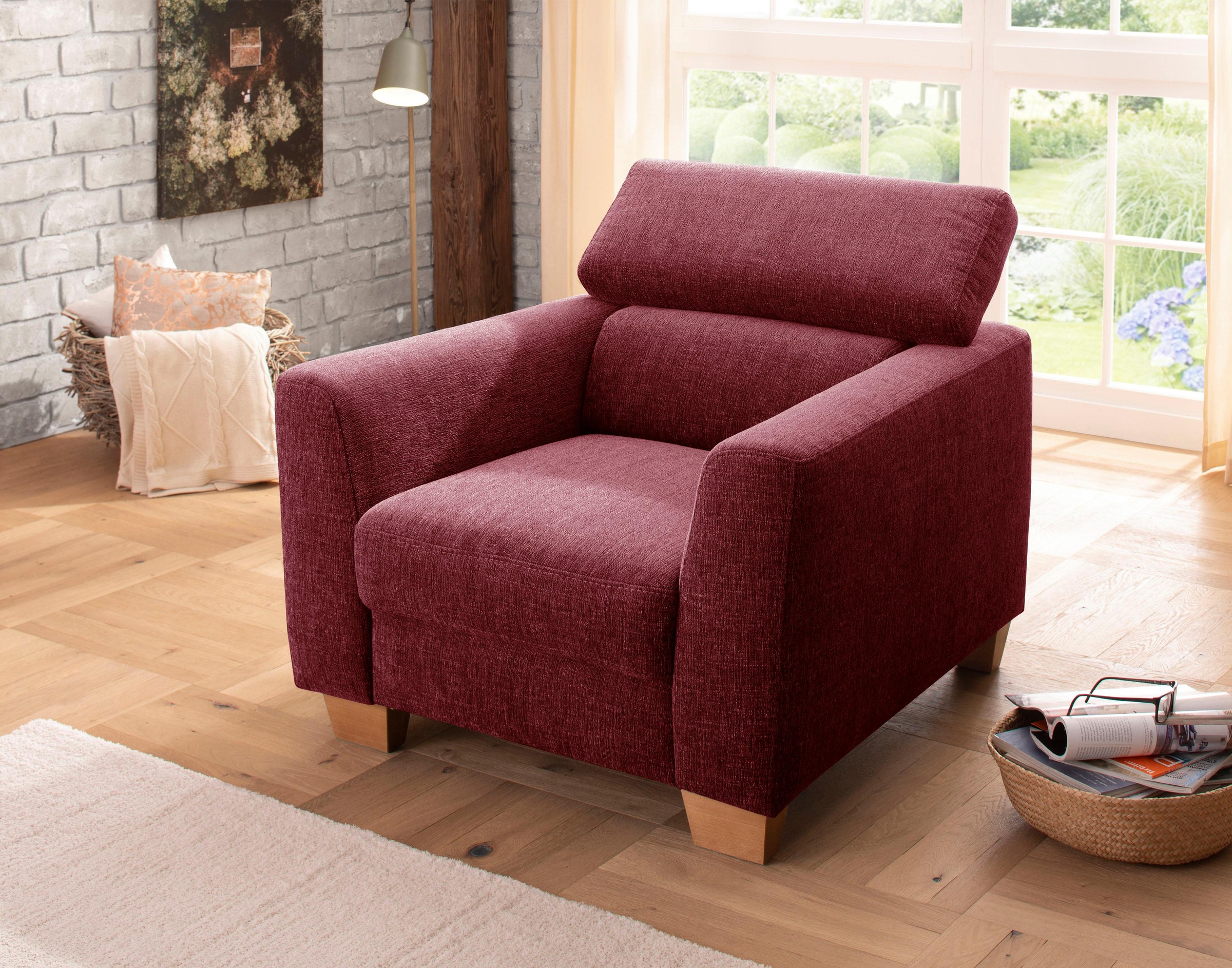 Image of Home affaire Sessel »Steve«, mit Kopfteilverstellung bei Ackermann Versand Schweiz