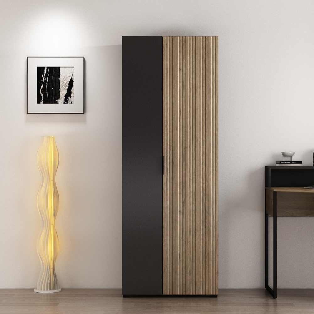 GOODproduct Aktenschrank »ASPEA-AS1T5F« Set,  Mehrzweckschrank, modernes Design mit Akustikpaneel-Optik