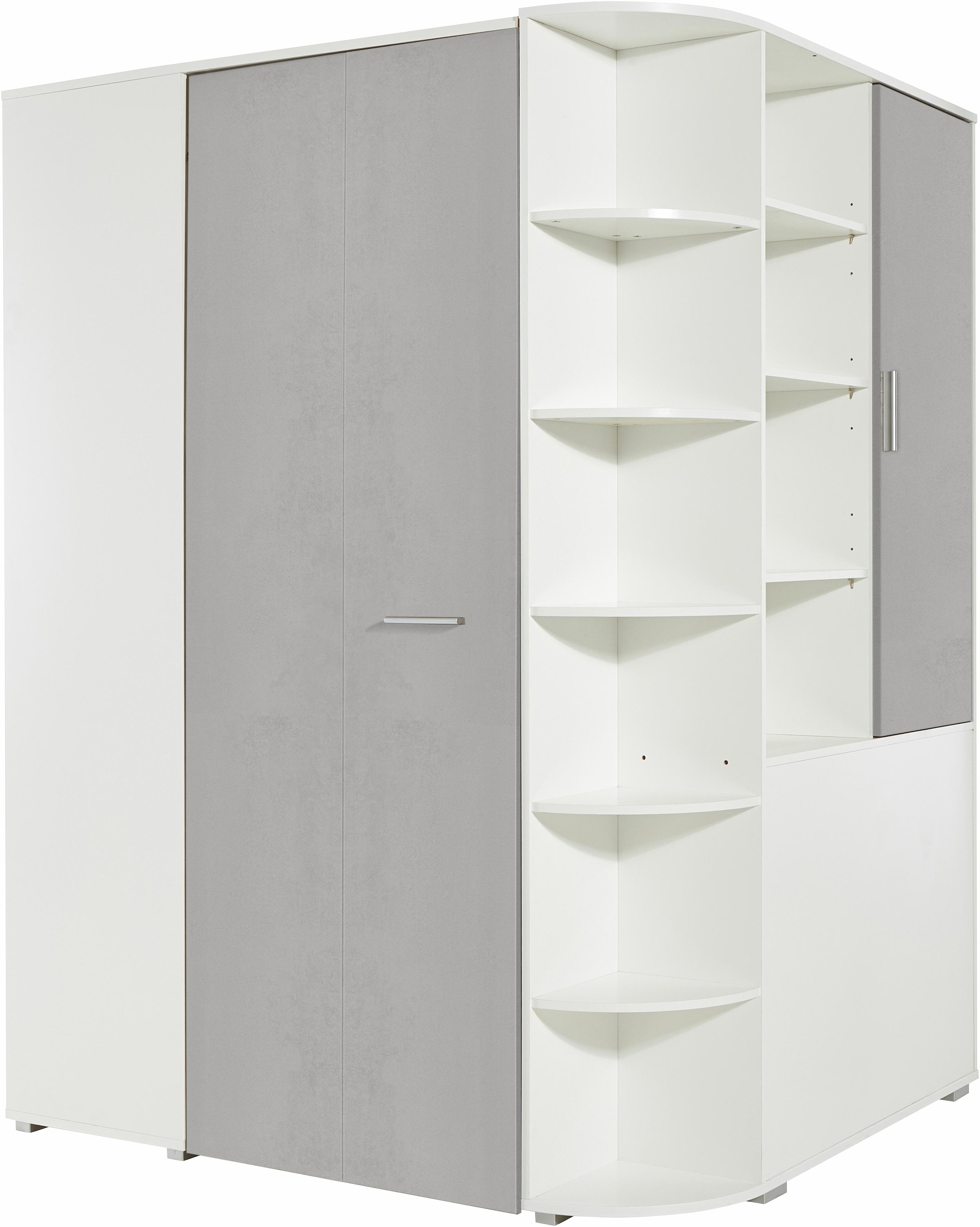 Image of Wimex Eckkleiderschrank "Joker" begehbarer Kleiderschrank, Garderobe, Ecklösung