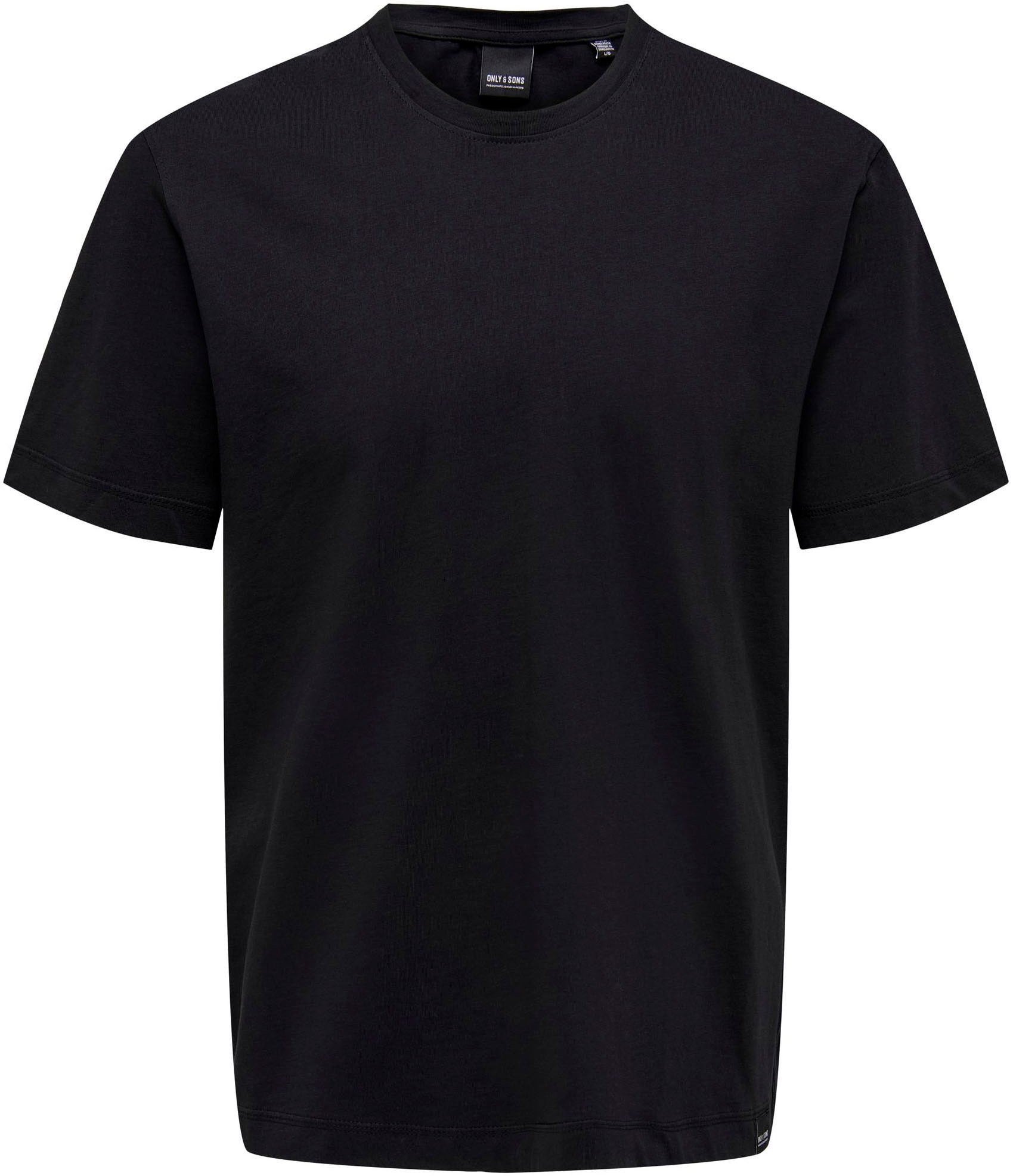 ONLY & SONS Shirt à col rond »ONSMAX LIFE REG SS STITCH TEE«