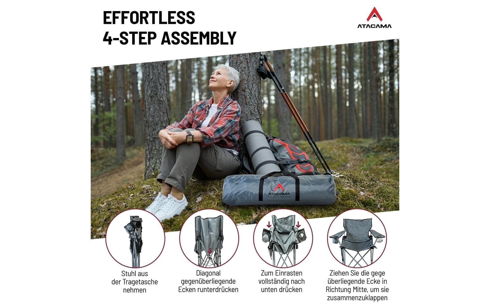   Chaise de camping »Atacama Angelstuhl faltbar« ()