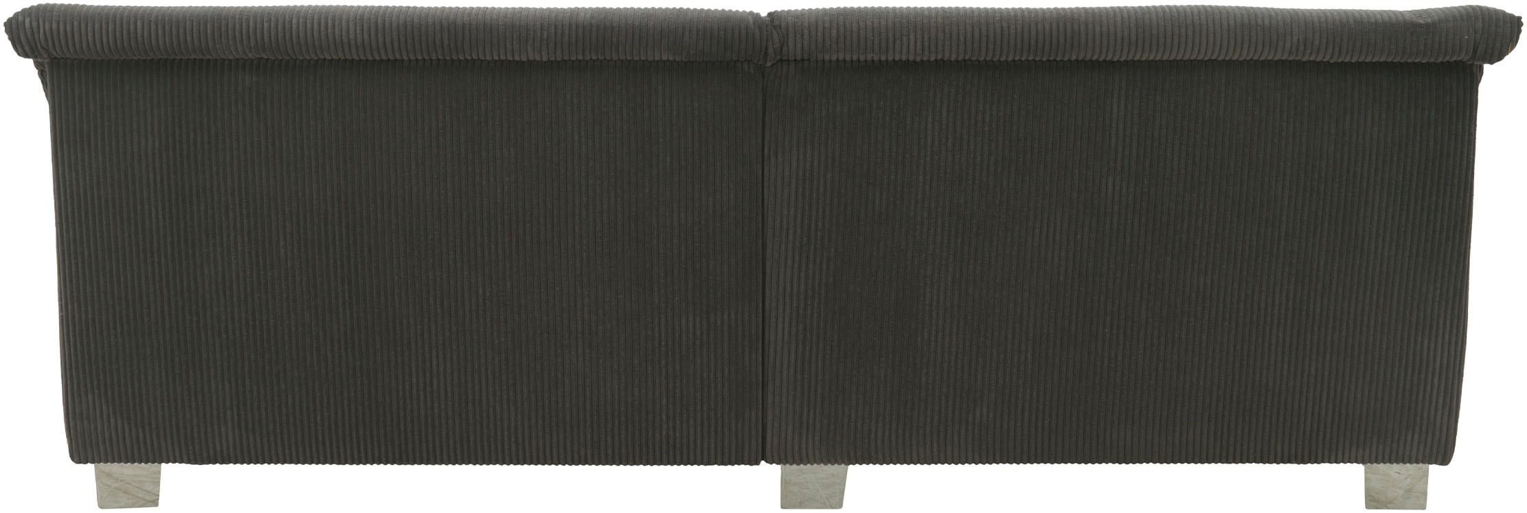 DOMO collection Ecksofa »100031 kompakte Stellmasse, komfortabel und bequem, L-Form«, wahlweise mit Bettfunktion und Armteilverstellung. Breite 234cm