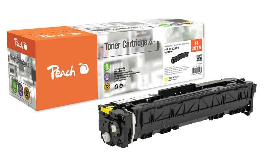 Image of Peach Tonerpatrone "HP No. 207A"