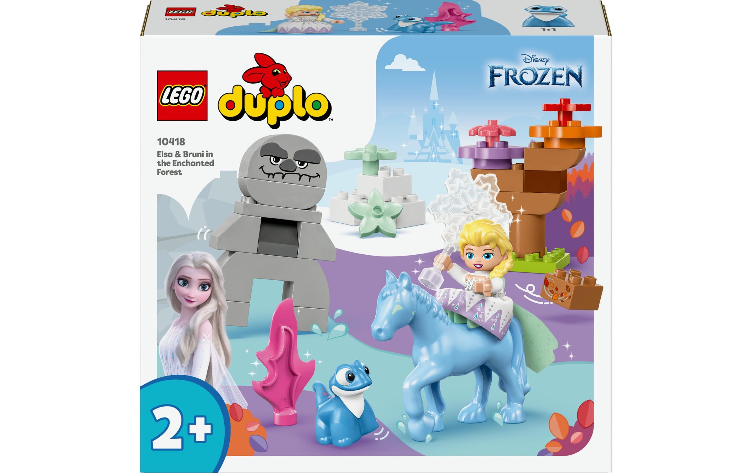 LEGO® Spielbausteine »DUPLO® Elsa und Bruni im Zauberwald 10418«, (31 St.)