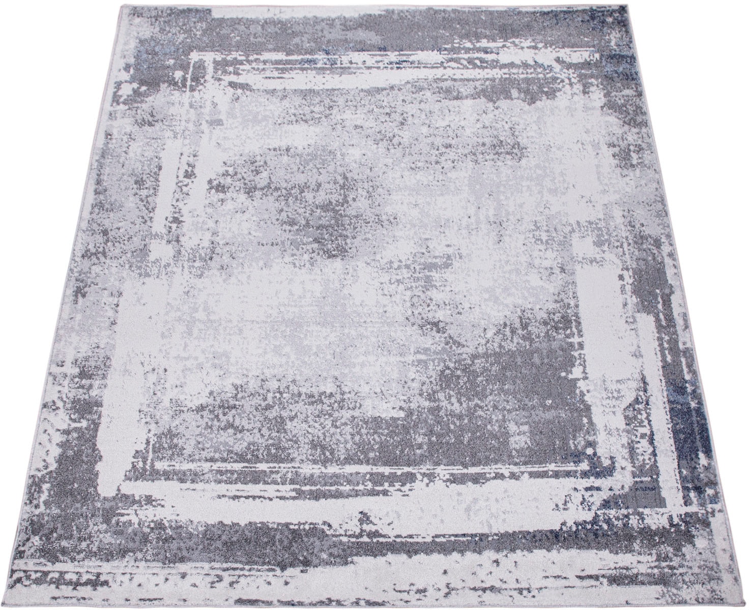 Image of Paco Home Teppich "Catania 843" rechteckig 13 mm Höhe Kurzflor, modernes Design, ideal im Wohnzimmer & Schlafzimmer