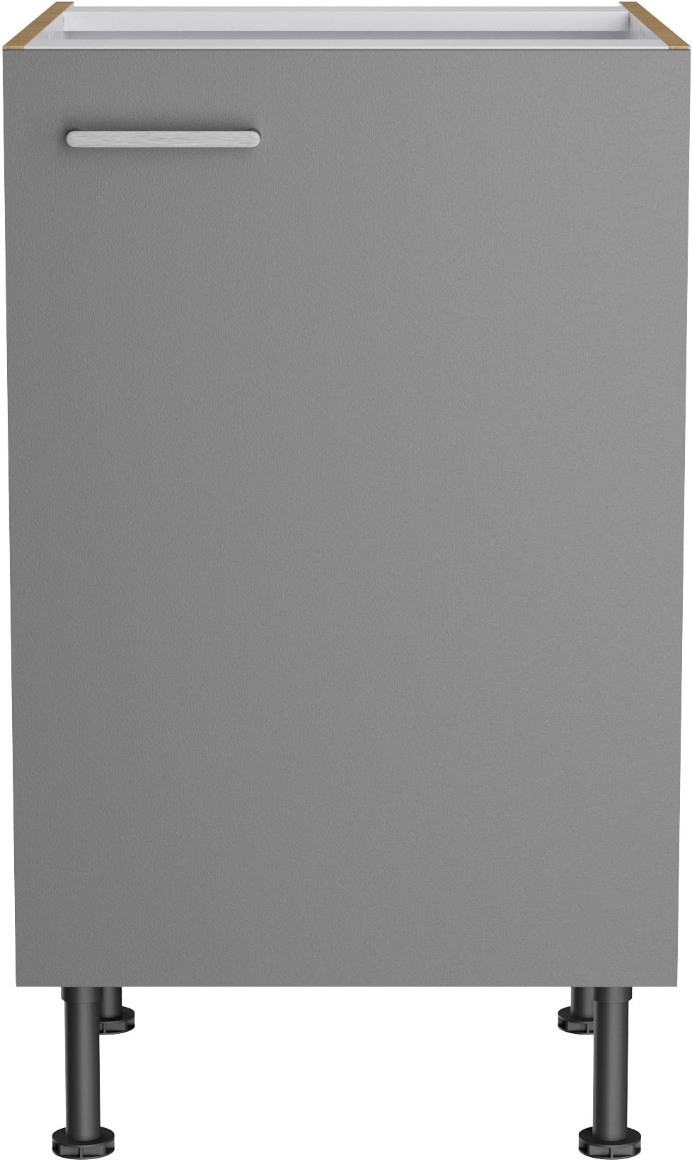 KOCHSTATION Armoire basse »KS-Lucy« Breite 50 cm, mit 1 Tür, 1 Einlegeboden, Soft-Close, verstellbare Füsse