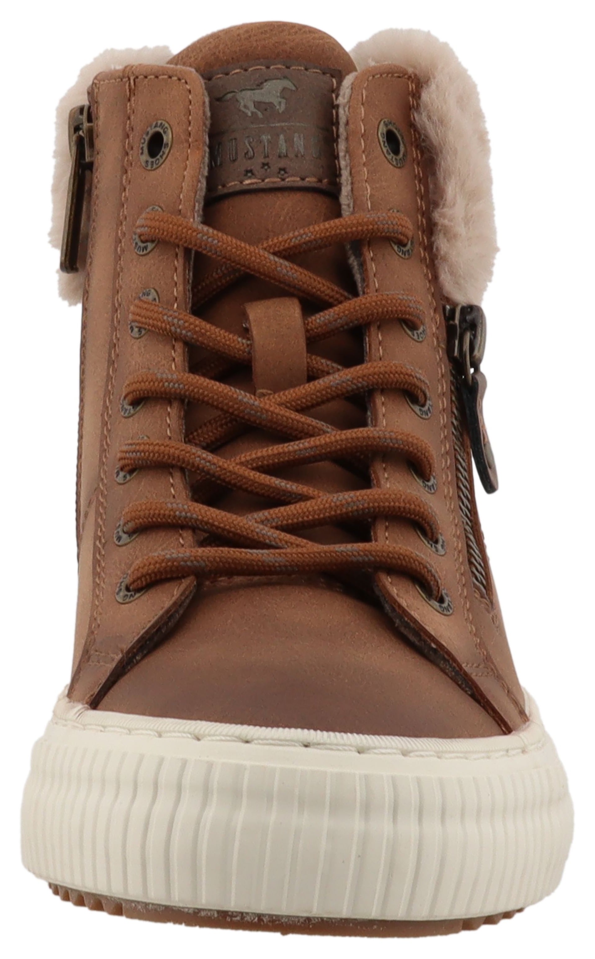 Mustang Shoes Bottes d'hiver »Kalua«  baskets à plateforme, bottes d’hiver avec fermeture éclair