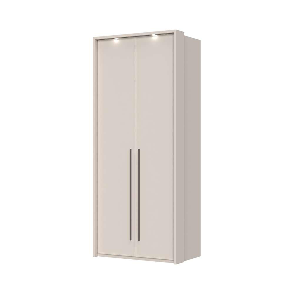 Image of PLACES OF STYLE Drehtürenschrank "Opera mit oder ohne Kranz inkl. LED-Beleuchtung, B: 92,137 oder 182 cm" Schrank, UV lackiert, Soft Close Funktion, Höhenverstellbare Füsse