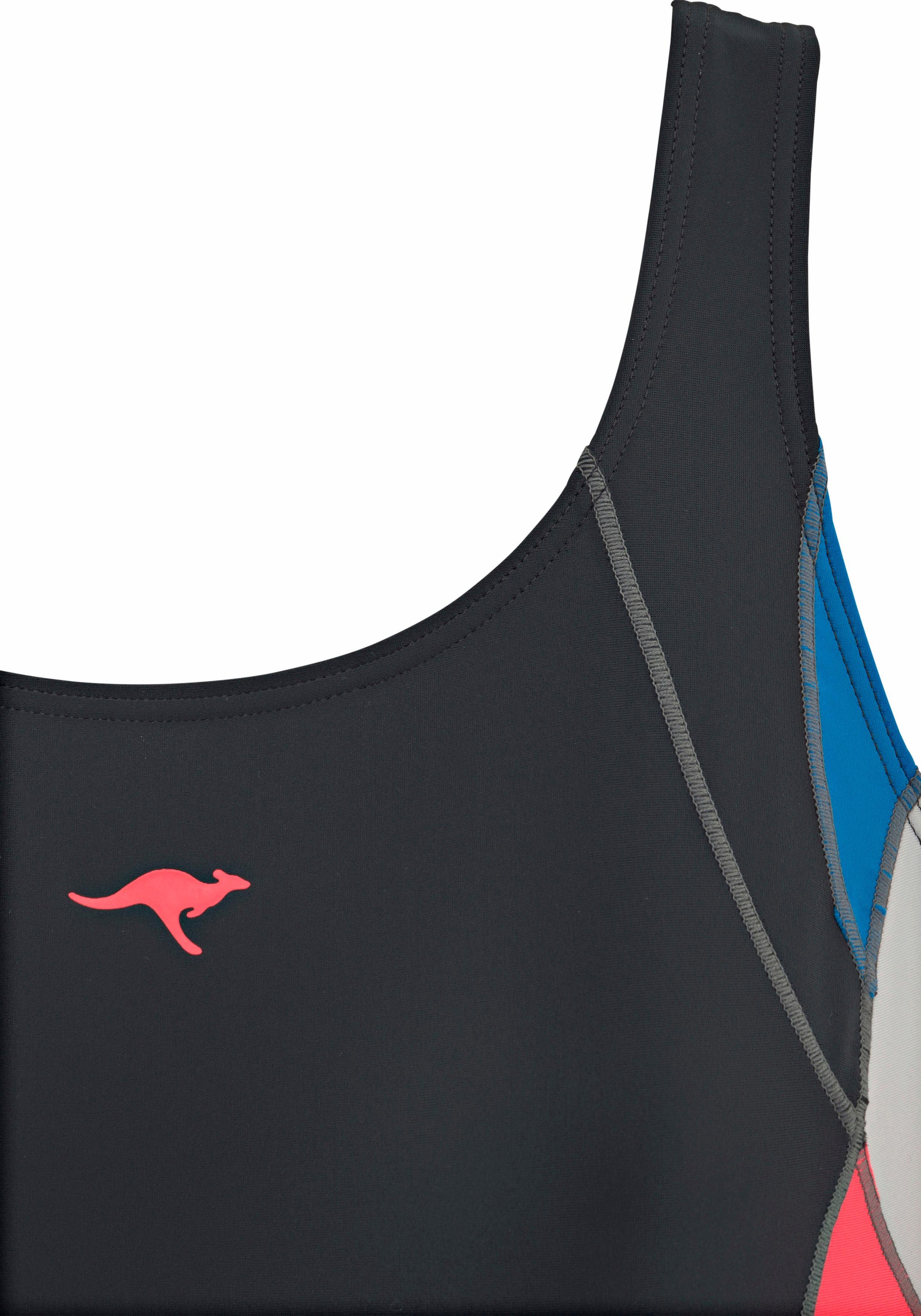 KangaROOS Maillot de bain au design sportif avec effet gainant