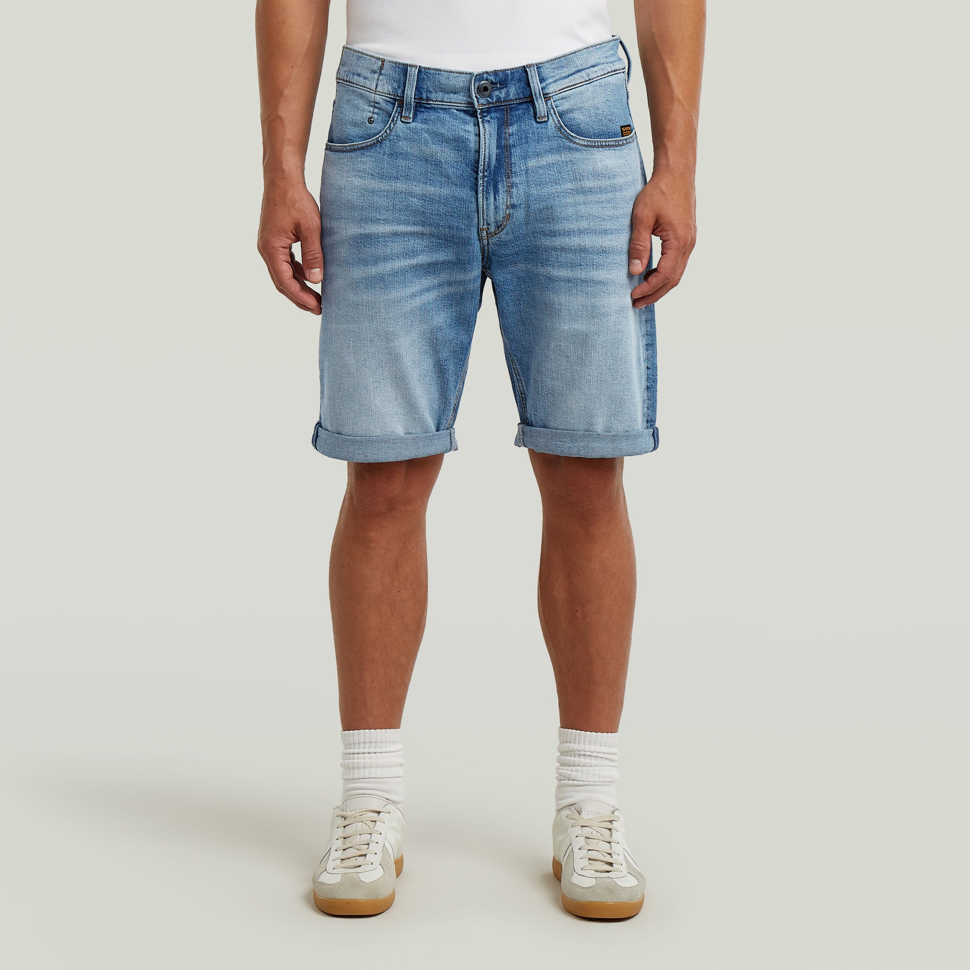 Image of G-STAR Jeansshorts "Mosa" mit Umschlagsaum