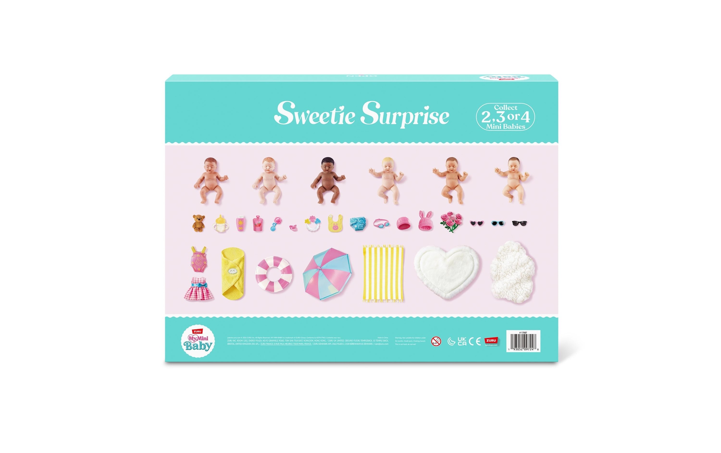 ZURU »Zuru My Mini Baby Sweetie Surprise 2026 Puppen, Kunststoff, Stoff«