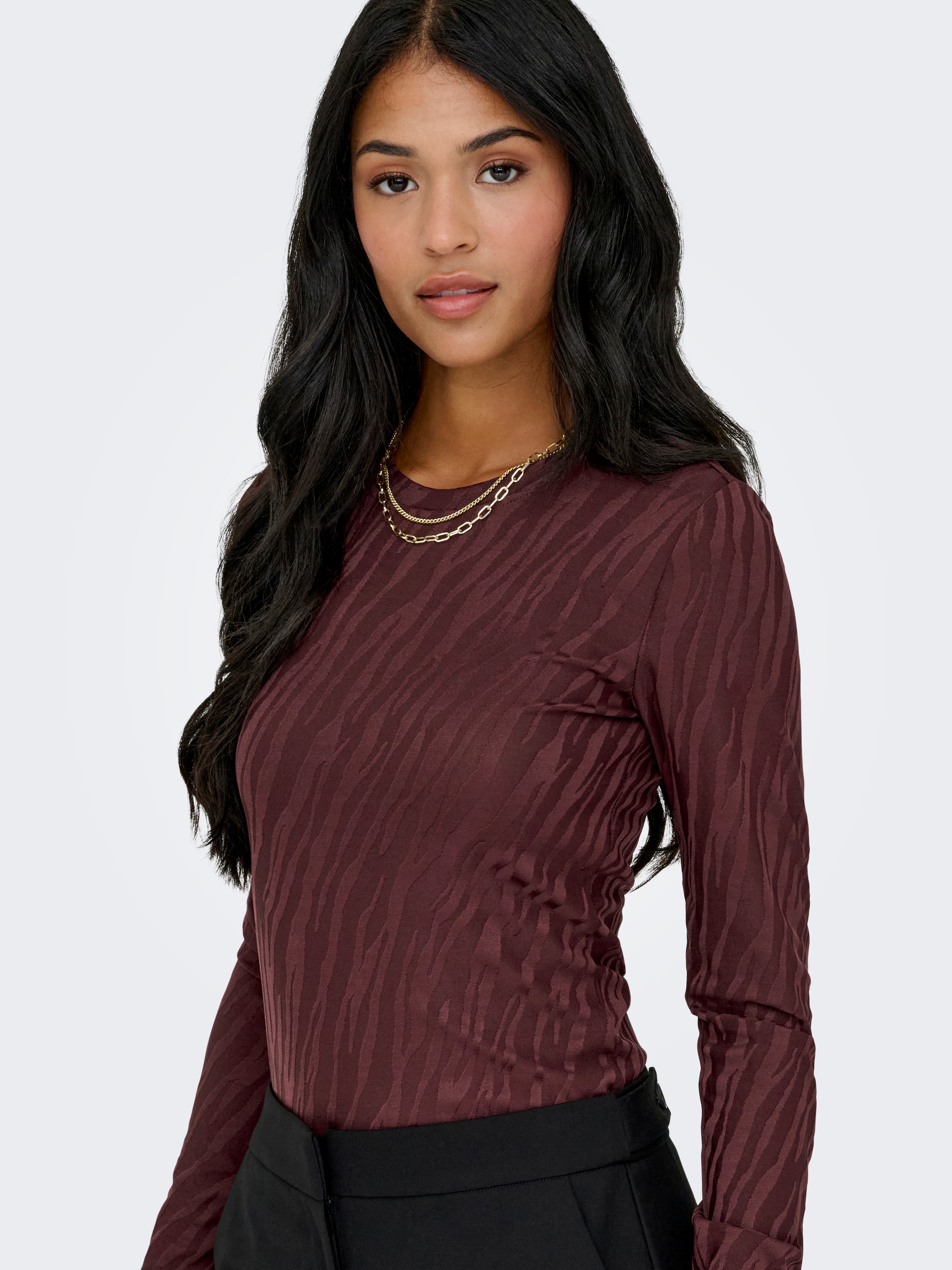 ONLY T-shirt à manches longues »ONLZELE L/S ROUNDNECK TOP JRS«