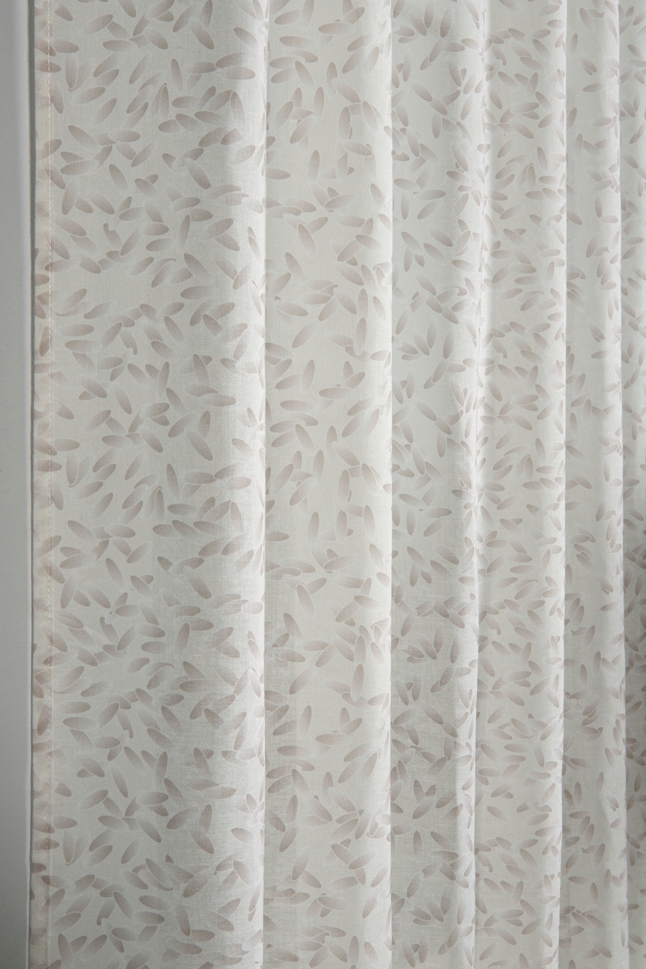 GARDINIA Gardine »GRS Schal Zen Silence mit Gardinenband« 1 Stk. tlg. blickdicht, Kunststoff, Stoff aus 50 % recyceltes Polyester