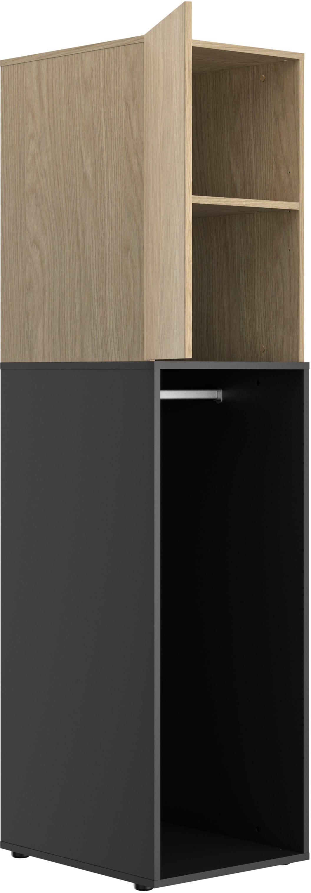 Gami Schlafzimmer-Set »NAEL SET N°2 4tlg« Set, 4 Stk. tlg. Praktisches Bett und sehr geräumigem Stauraum