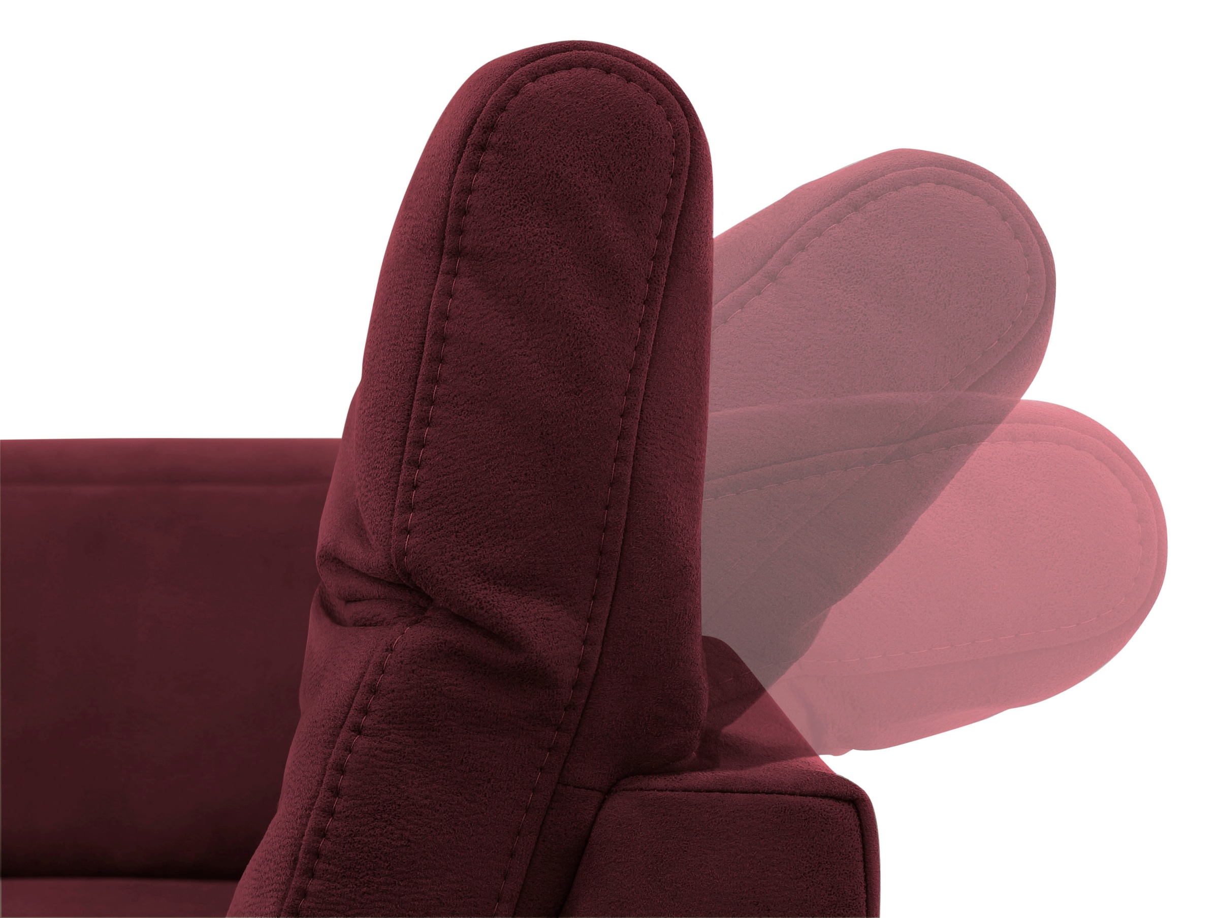 Home affaire Ecksofa »Dalia L-Form«, mit Federkernpolsterung, wahlweise mit Bettfunktion, Bettkasten