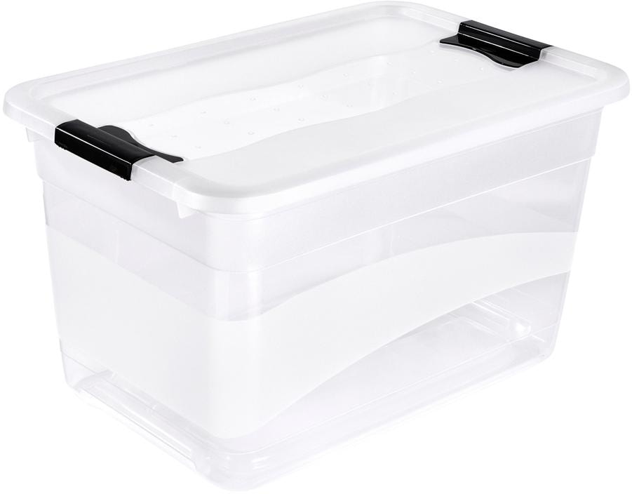 keeeper Organiseur »cornelia« Aufbewahrungsbox, 52 L, mit Deckel und Schiebeverschluss, Kunststoff
