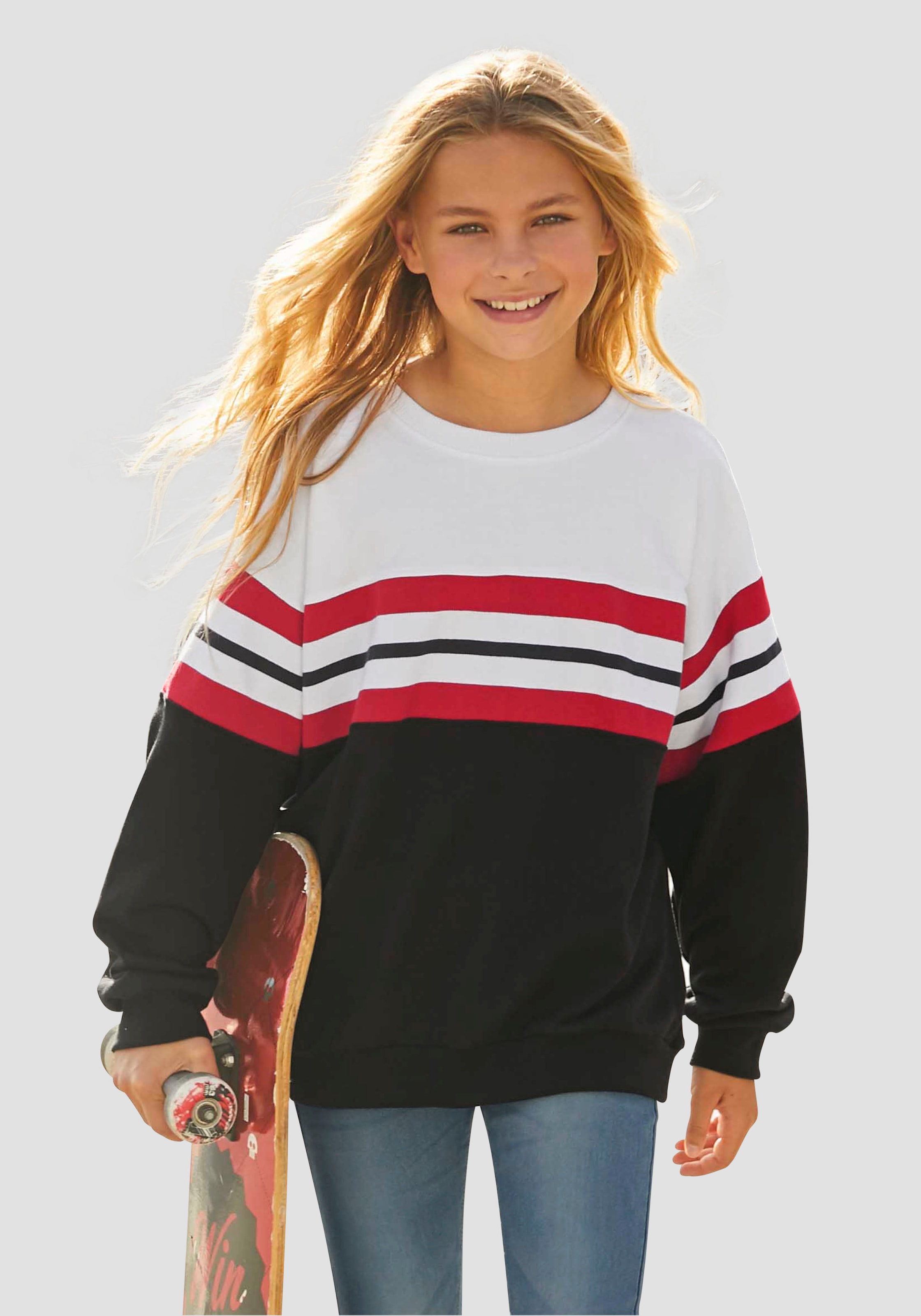 Image of Arizona Sweatshirt, in sehr weiter Form bei Ackermann Versand Schweiz