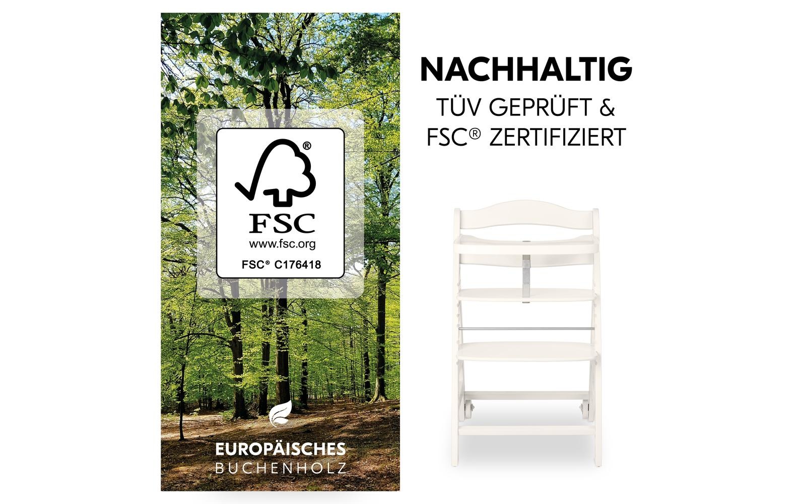 Hauck Hochstuhl »Beta+ White« ()