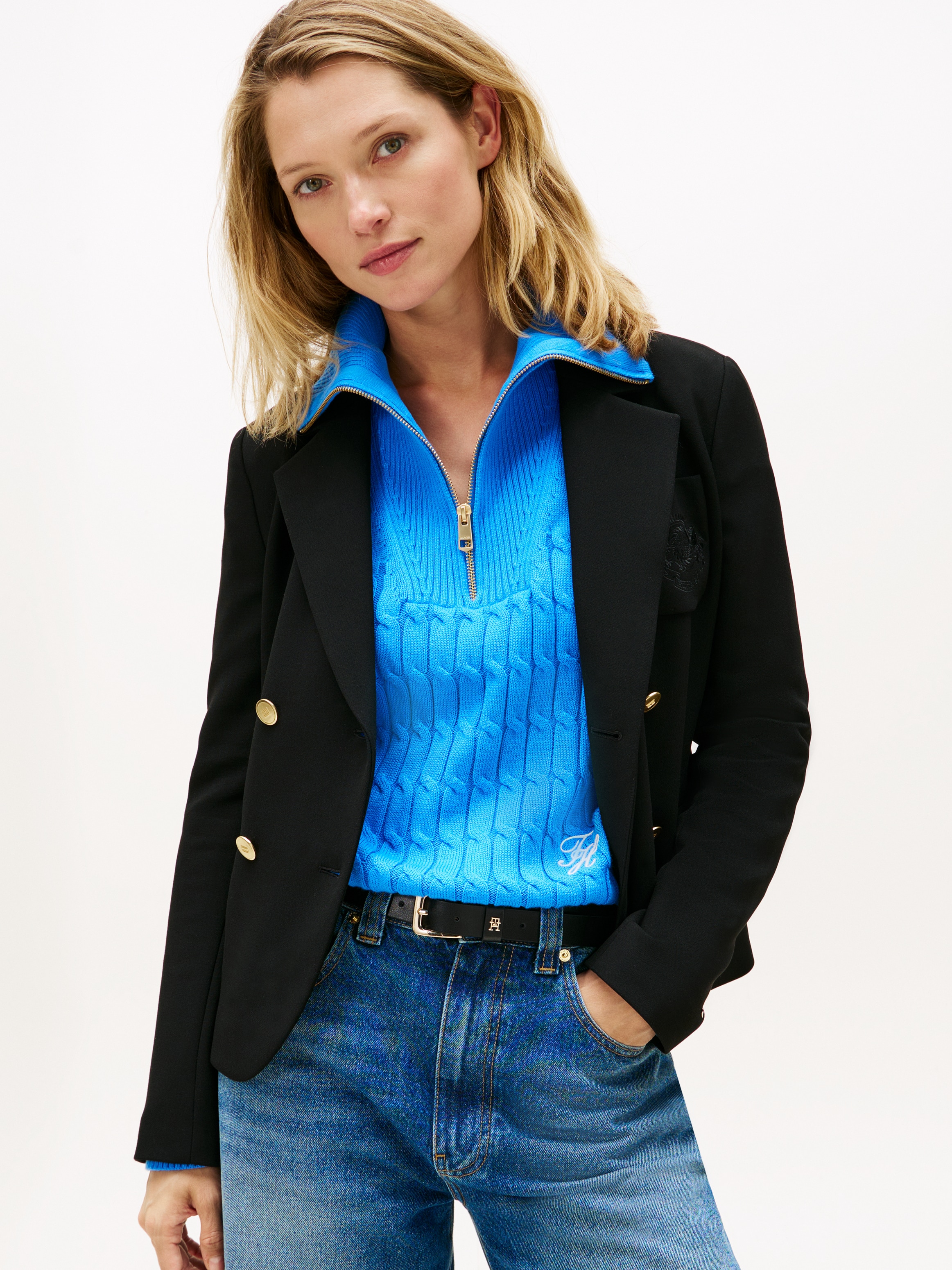 Image of Tommy Hilfiger Kurzblazer "PUNTO SLIM DB BLAZER"