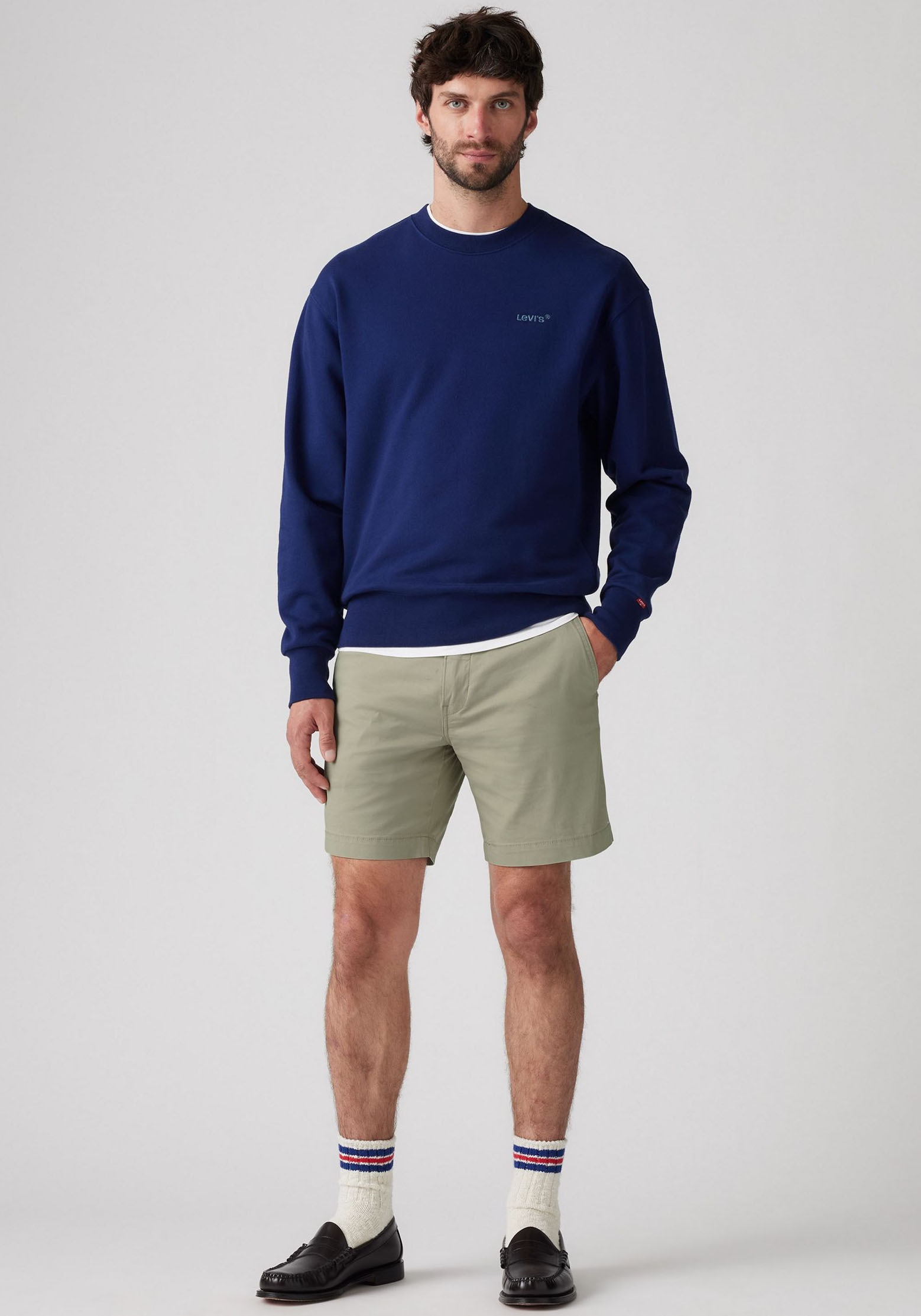 Levi's® Chinoshorts »XX CHINO SHORT II«, Sommerhose mit Logobadge