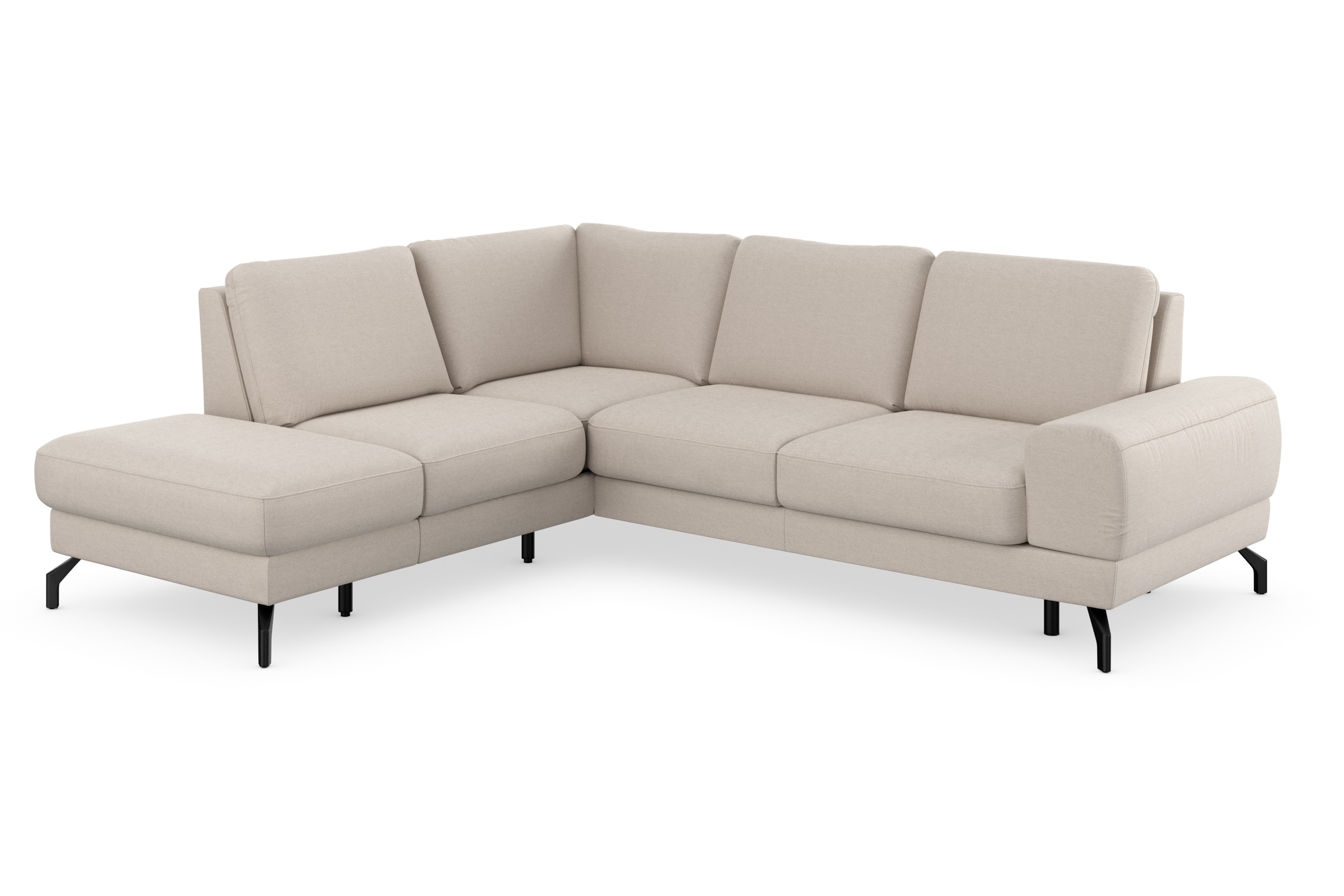sit&more Ecksofa »Cinturo L-Form« inklusive Sitztiefenverstellung und Federkern, Sitzhöhe 45 cm