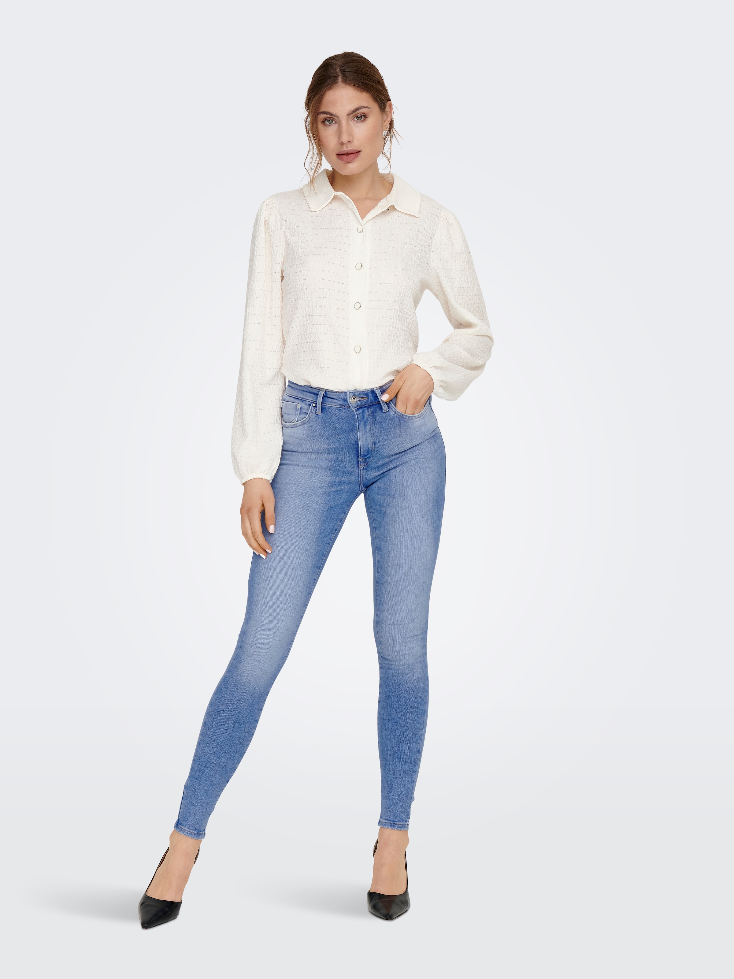 ONLY Jeans skinny »ONLPOWER MID PUSH UP SK REA934«