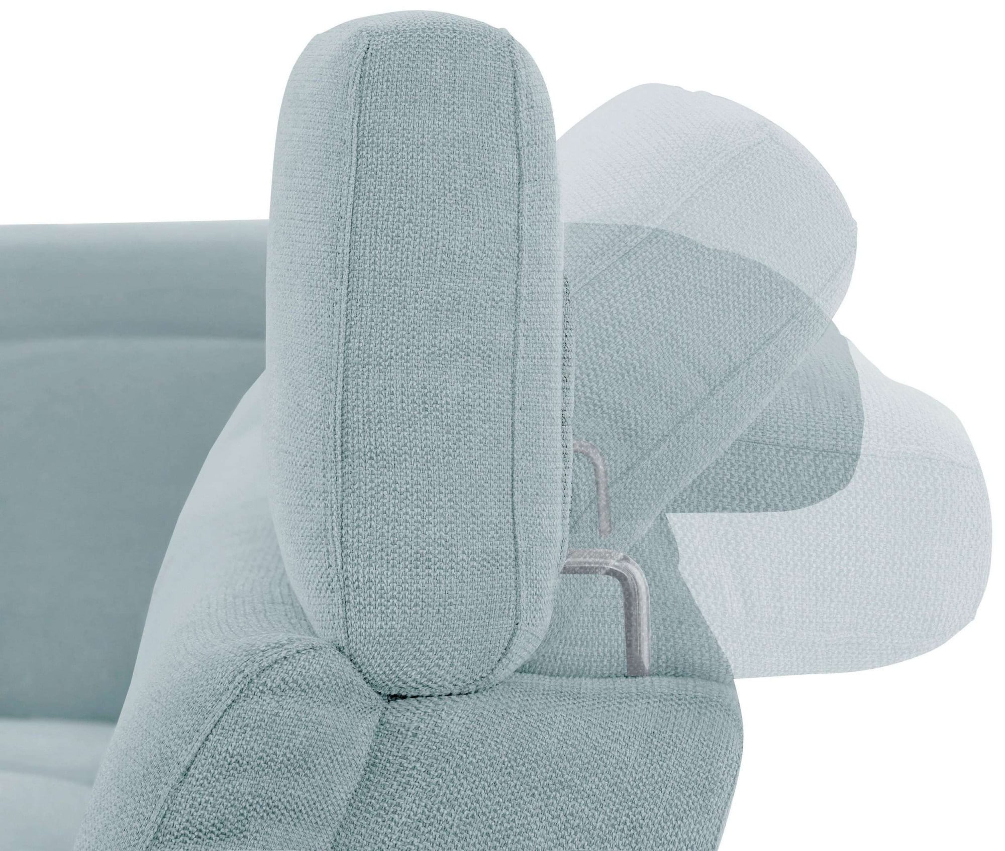 Home affaire Ecksofa »Sentrano, L-Form,« 273 cm, man. o. elektr. Relaxfunktion und USB/Kopfverstellung