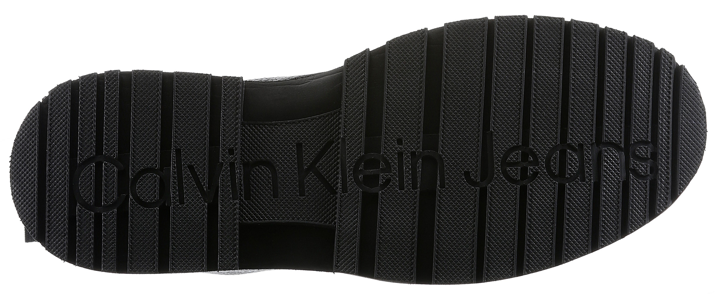 Calvin Klein Jeans Schnürstiefelette »EVA MID LACEUP BOOT LTH«, mit Profilsohle